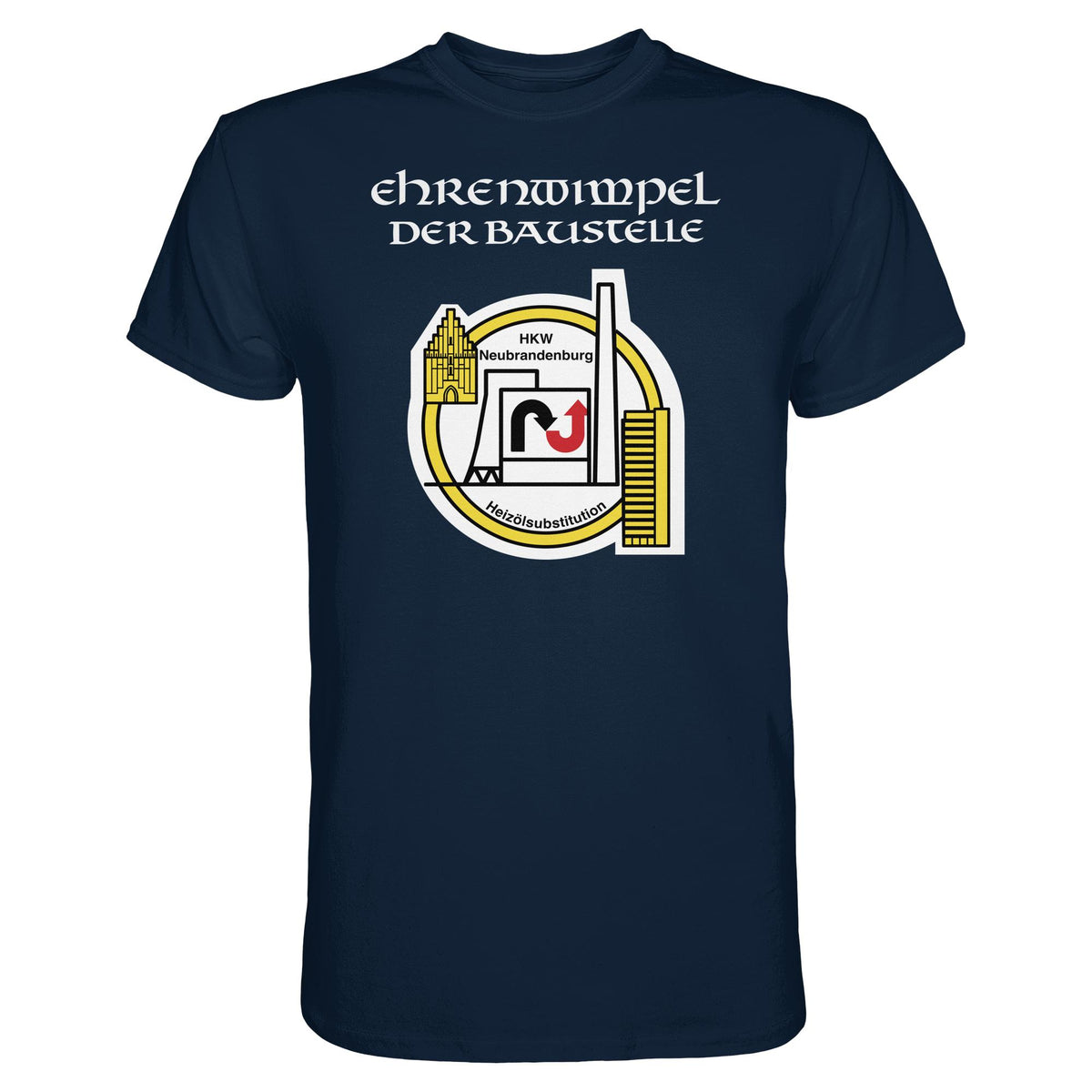 DDR Ostalgie Shirt Unisex • EHRENWIMPEL HKW NEUBRANDENBURG