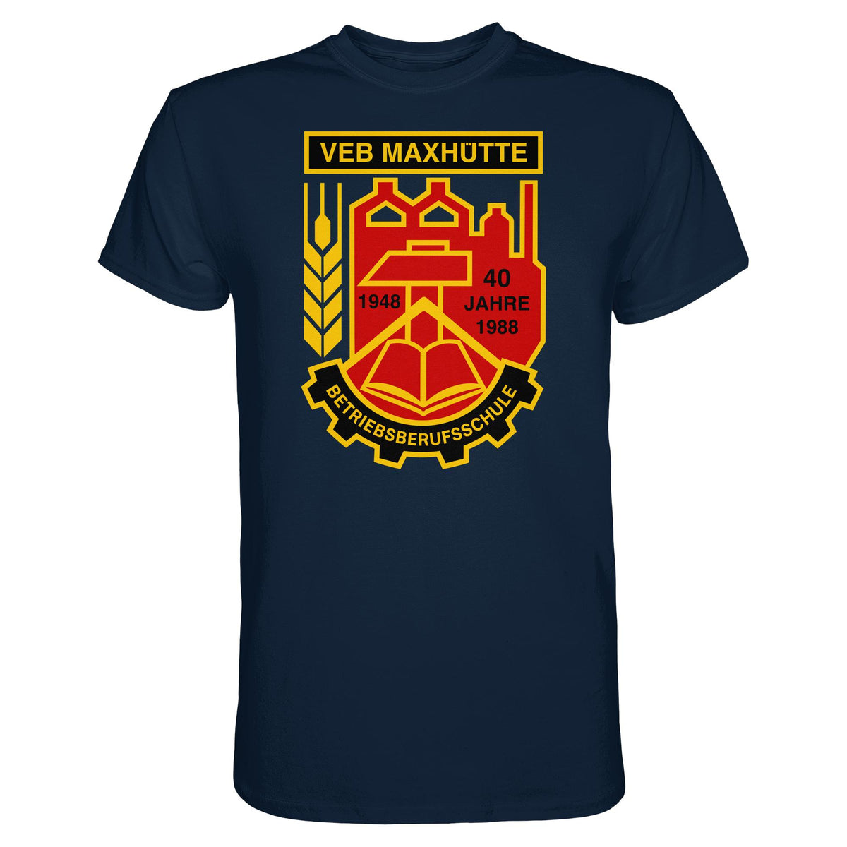 VEB MAXHÜTTE - BETRIEBSBERUFSSCHULE | DDR Ostalgie Shirt Unisex