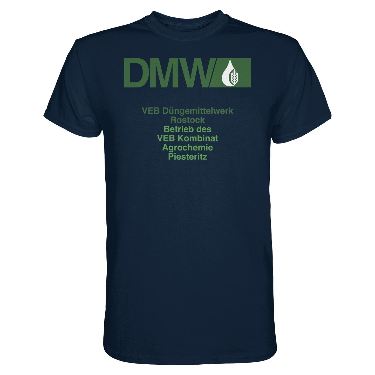 DDR Ostalgie Shirt Unisex • VEB DÜNGEMITTELWERK ROSTOCK