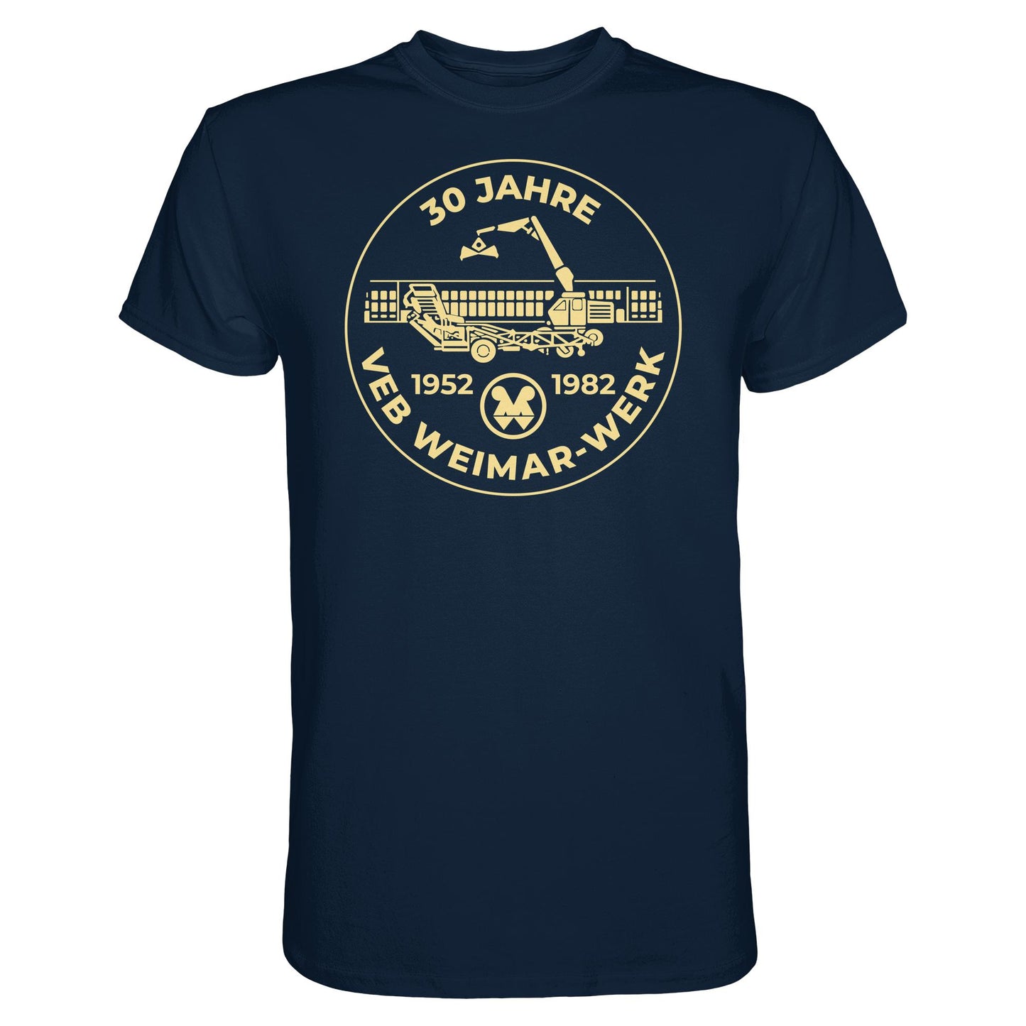 DDR Ostalgie Shirt Unisex • 30 JAHRE VEB WEIMAR-WERK