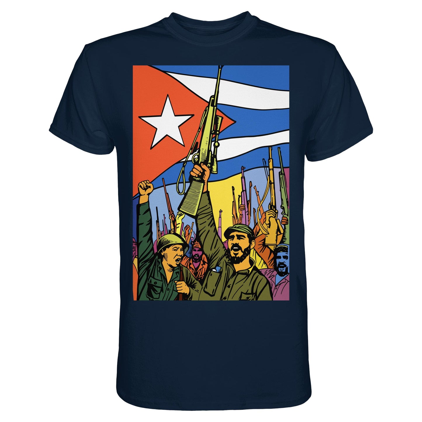 DDR Ostalgie Shirt Unisex • KUBANISCHE REVOLUTION (ORIGINAL POSTER)