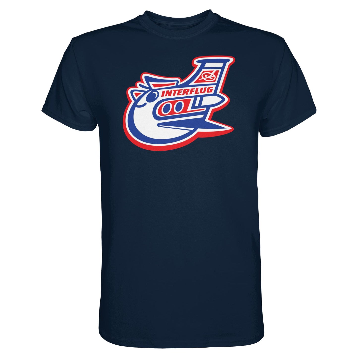 DDR Ostalgie Shirt Unisex • INTERFLUG (ORIGINAL PIN)