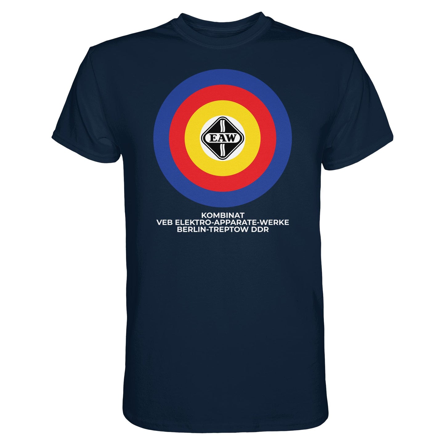 DDR Ostalgie Shirt Unisex • VEB ELEKTRO-APPARATE-WERKE BERLIN-TREPTOW