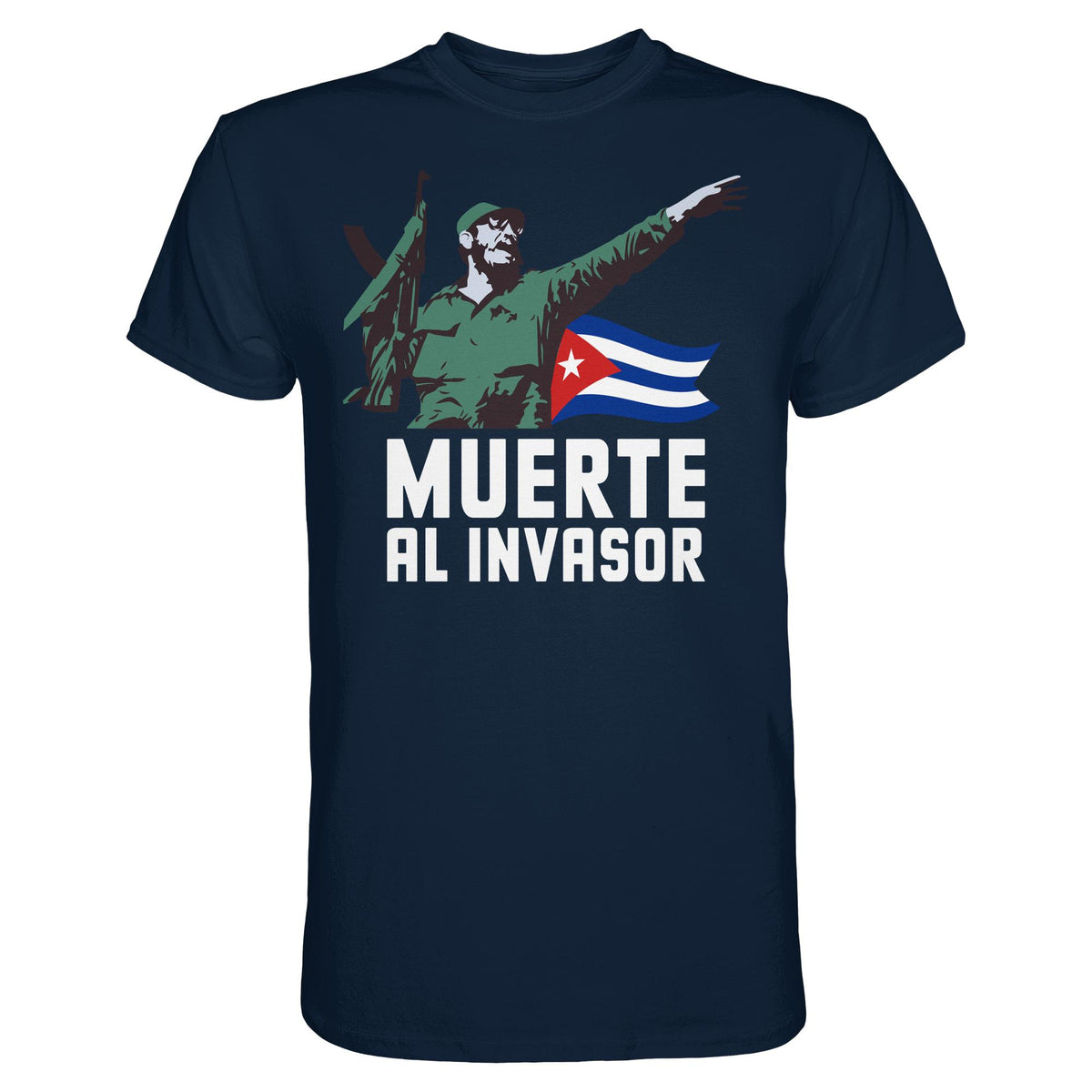 DDR Ostalgie Shirt Unisex • KUBA - MUERTE AL INVASOR