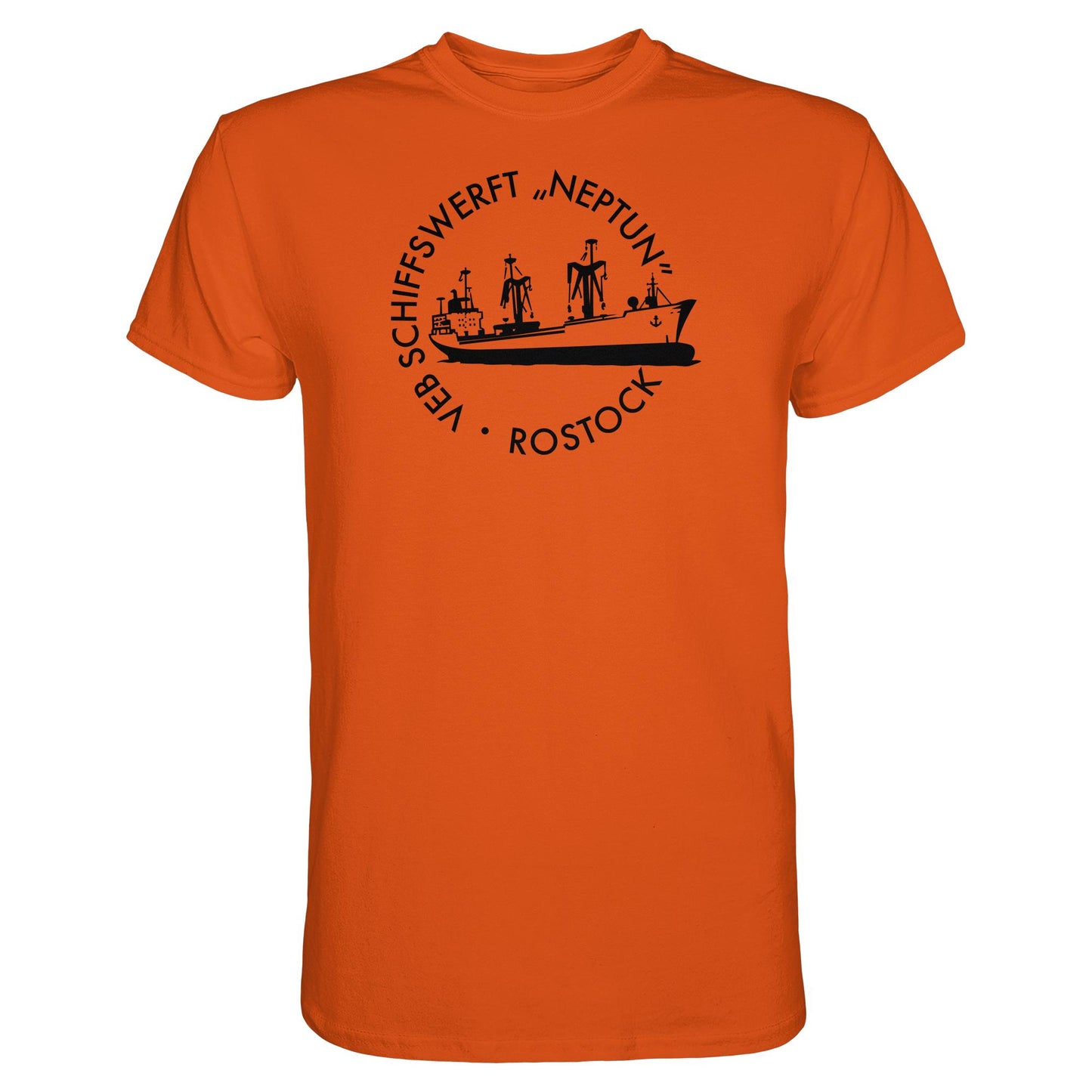 DDR Ostalgie Shirt Unisex • VEB SCHIFFSWERFT NEPTUN ROSTOCK