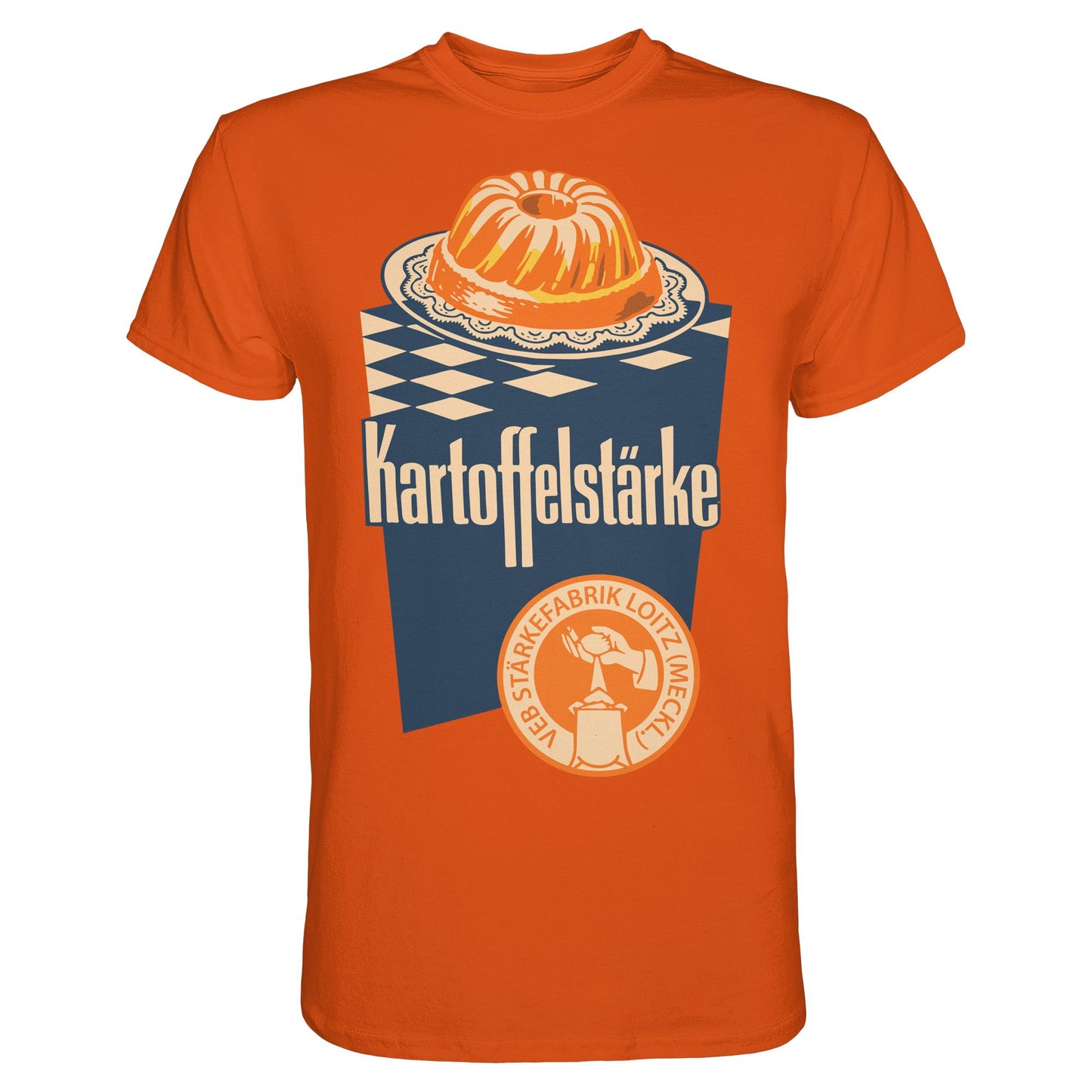 DDR Ostalgie Shirt Unisex • VEB KARTOFFELSTÄRKE - VEB STÄRKEFABRIK LOITZ