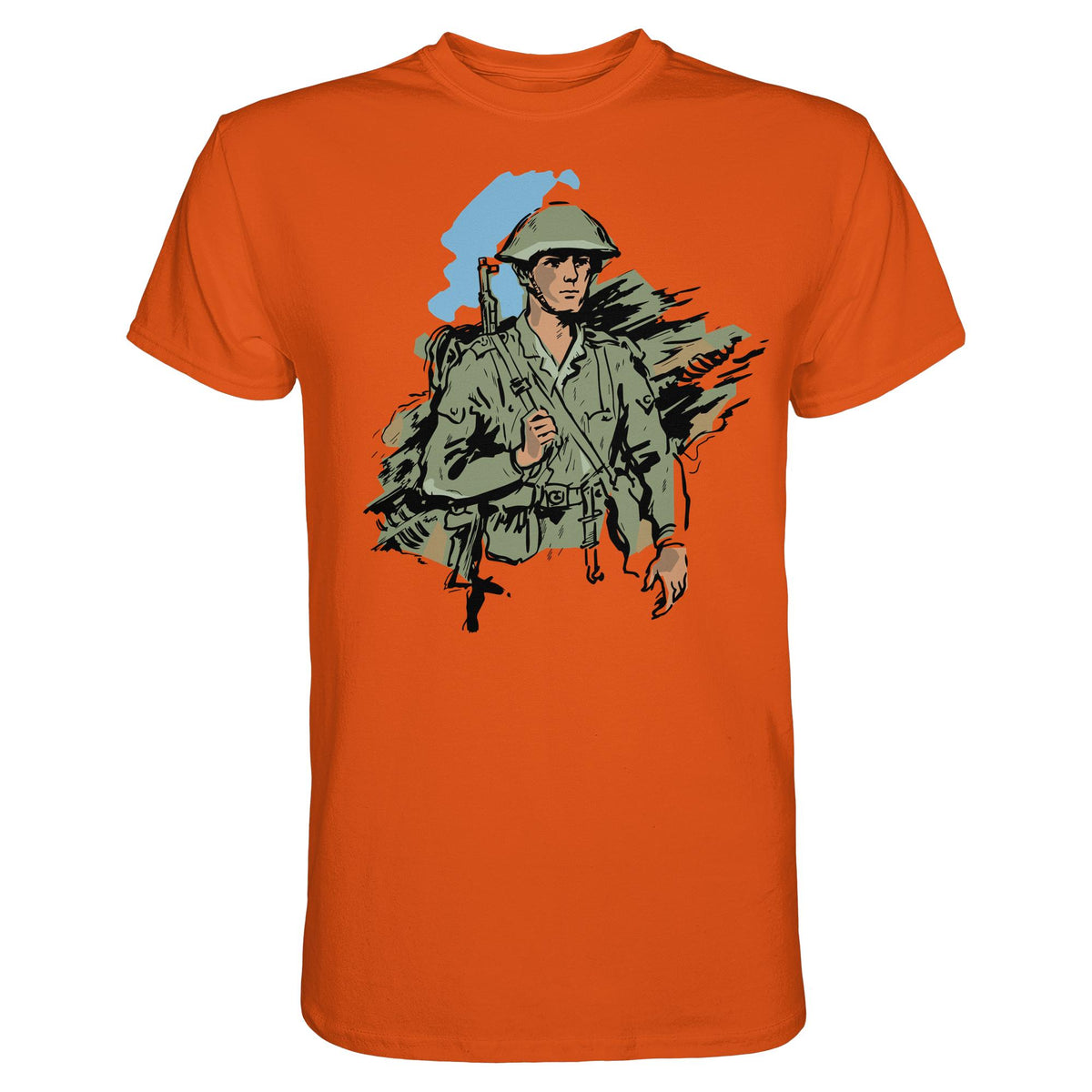 DDR Ostalgie Shirt Unisex • NVA-SOLDAT (ORIGINAL-ILLUSTRATION)