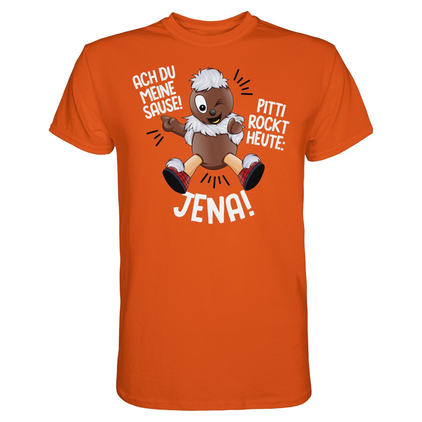 PITTI STADT-NICKI (SHIRT) • PITTI ROCKT HEUTE JENA!