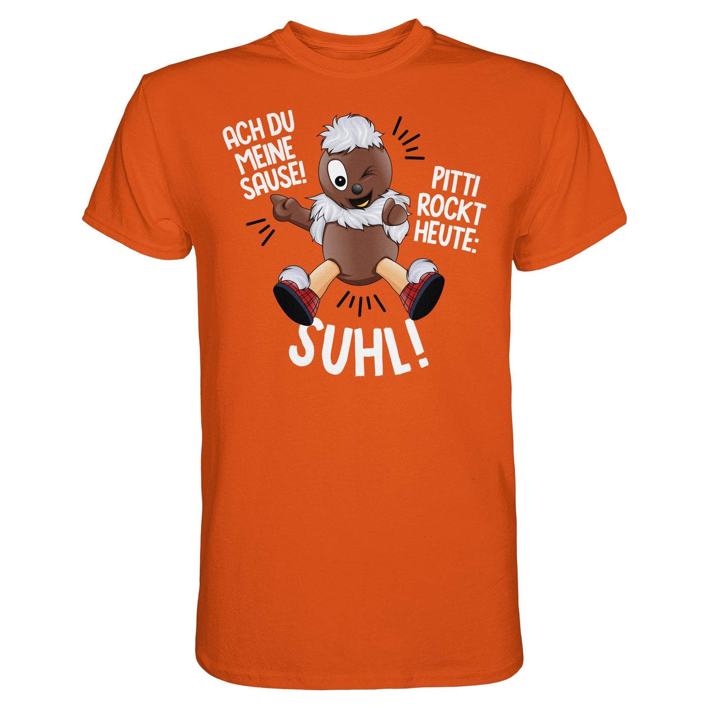 PITTI STADT-NICKI (SHIRT) • PITTI ROCKT HEUTE SUHL!