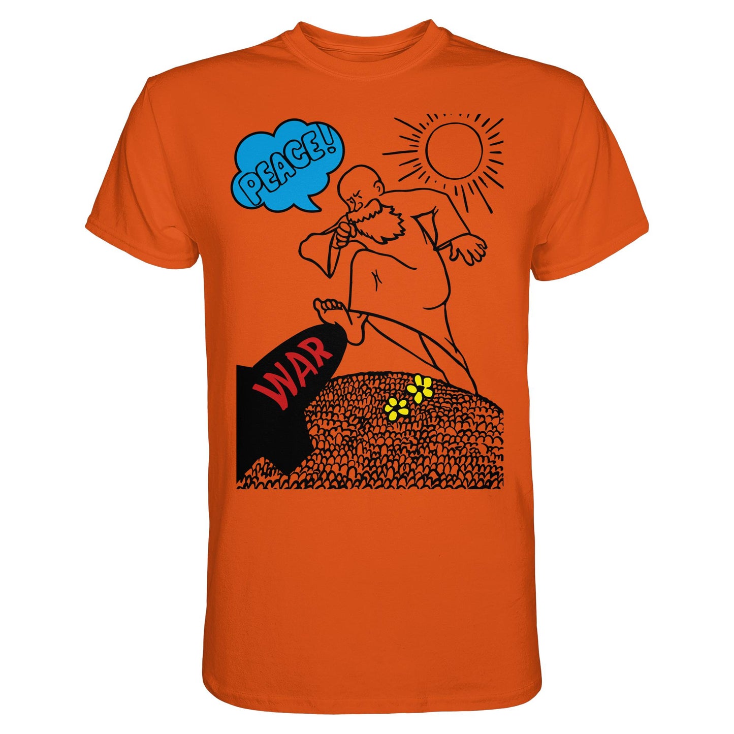 DDR Ostalgie Shirt Unisex • PEACE & WAR (ORIGINAL DDR-PLAKAT)