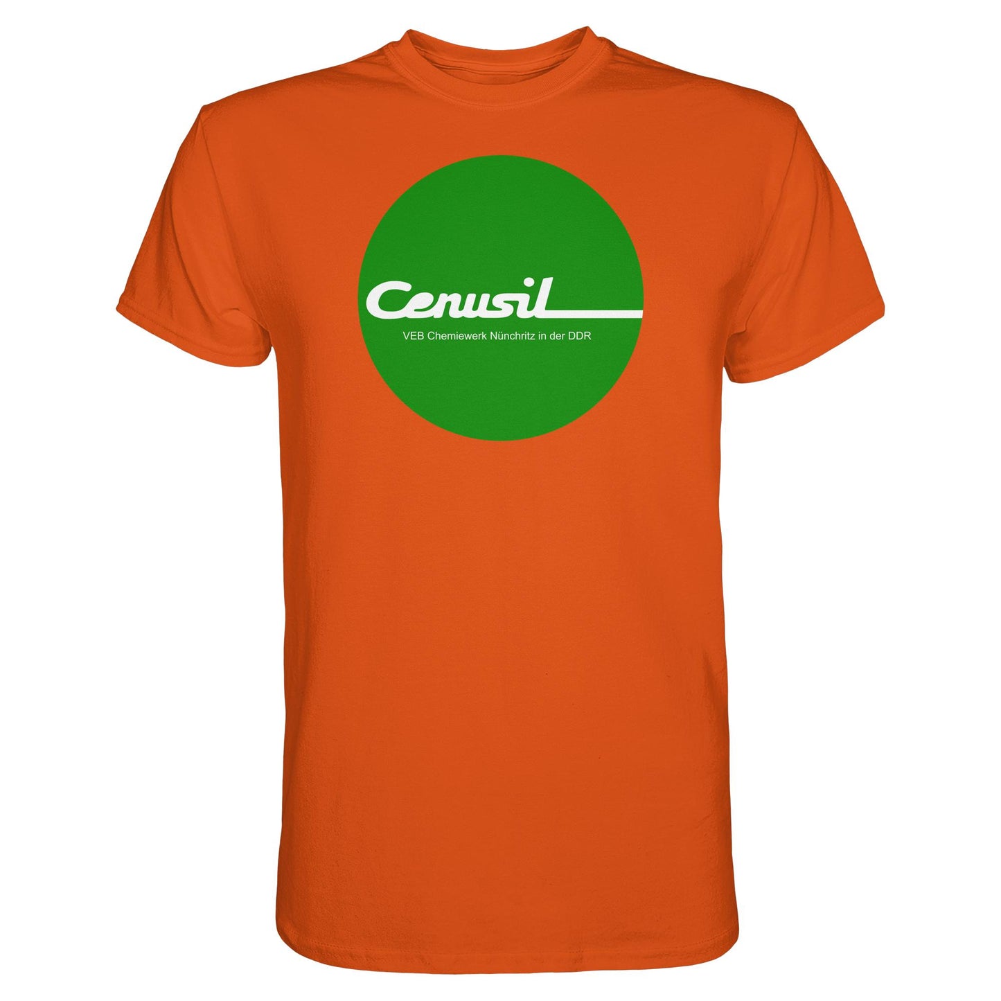 DDR Ostalgie Shirt Unisex • CENUSIL - VEB CHEMIE NÜNCHRITZ