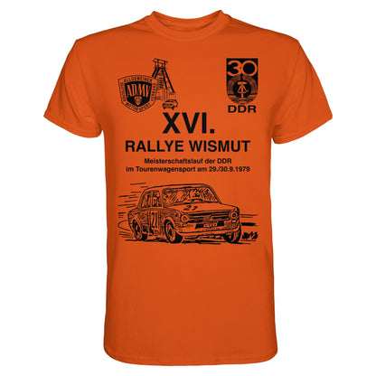 PREMIUM SHIRT UNISEX • 16. RALLYE WISMUT, MEISTERSCHAFTSLAUF DER DDR - 1979