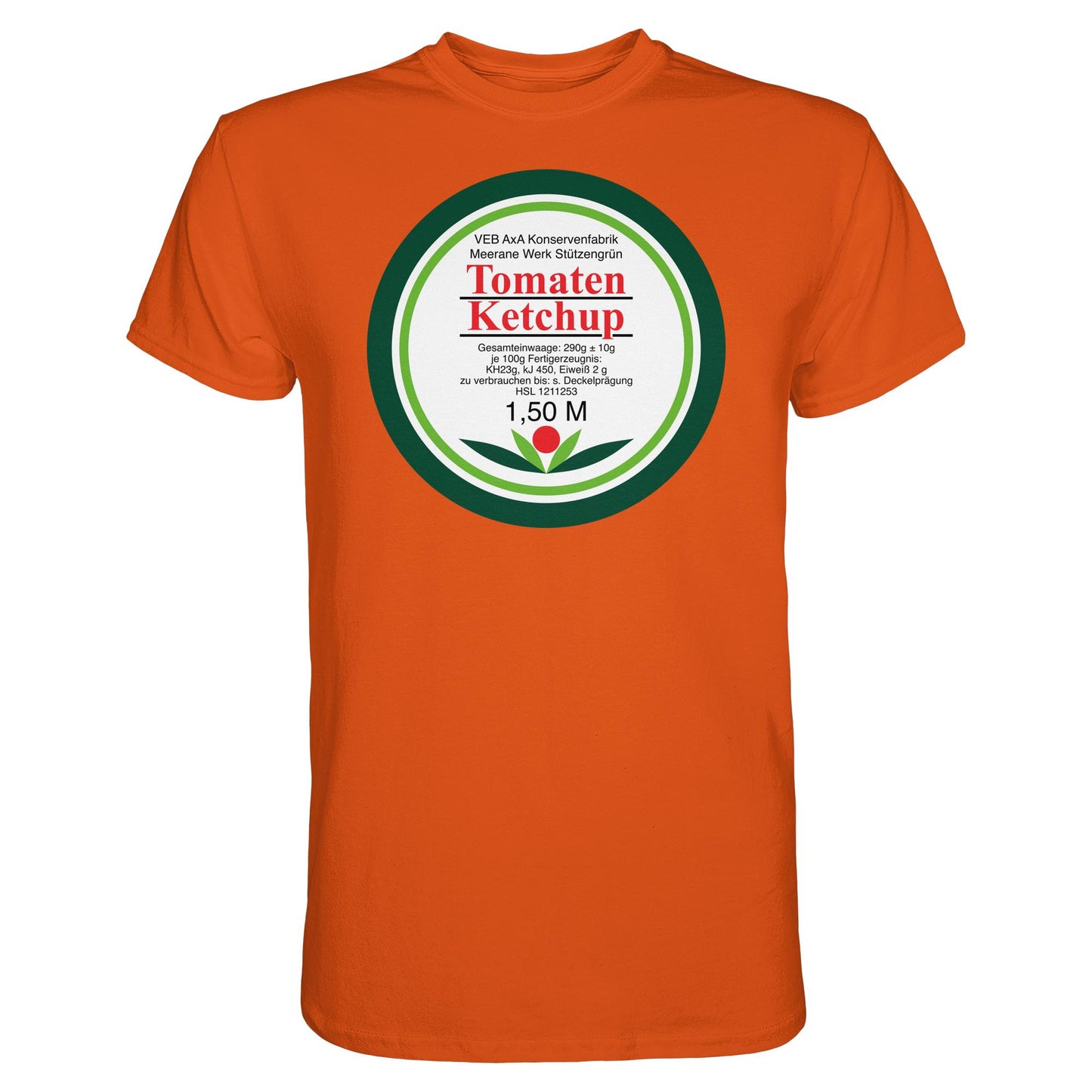 DDR Ostalgie Shirt Unisex • VEB AXA KONSERVEN MEERANE - TOMATEN-KETCHUP