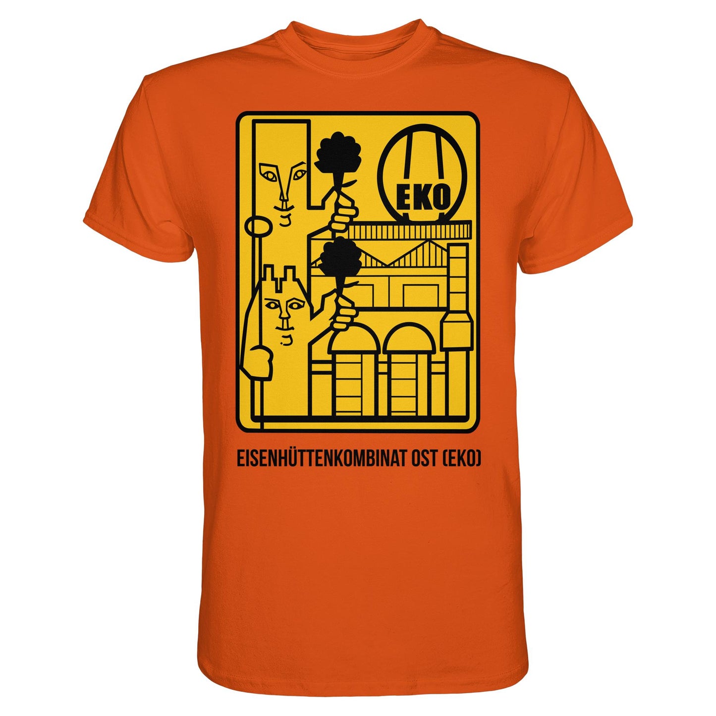 DDR Ostalgie Shirt Unisex • EISENHÜTTENKOMBINAT OST (EKO)