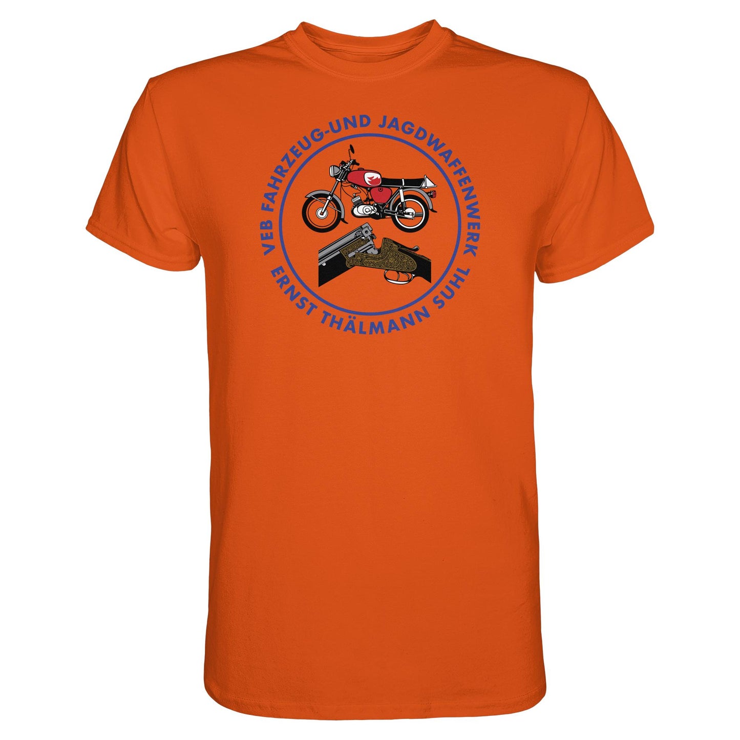 DDR Ostalgie Shirt Unisex • VEB SUHL ERNST-THÄLMANN-WERK (LOGO 1980ER) - Premium Shirt