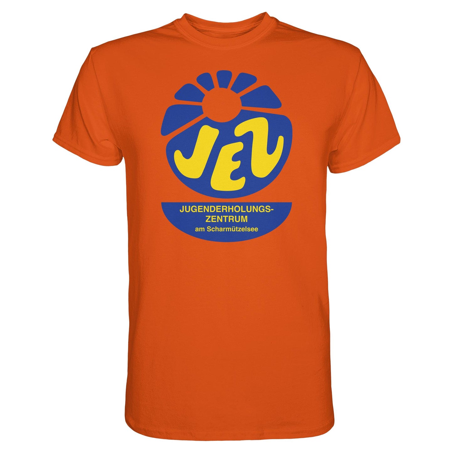 DDR Ostalgie Shirt Unisex • JEZ - JUGENDERHOLUNGSZENTRUM SCHARMÜTZELSEE