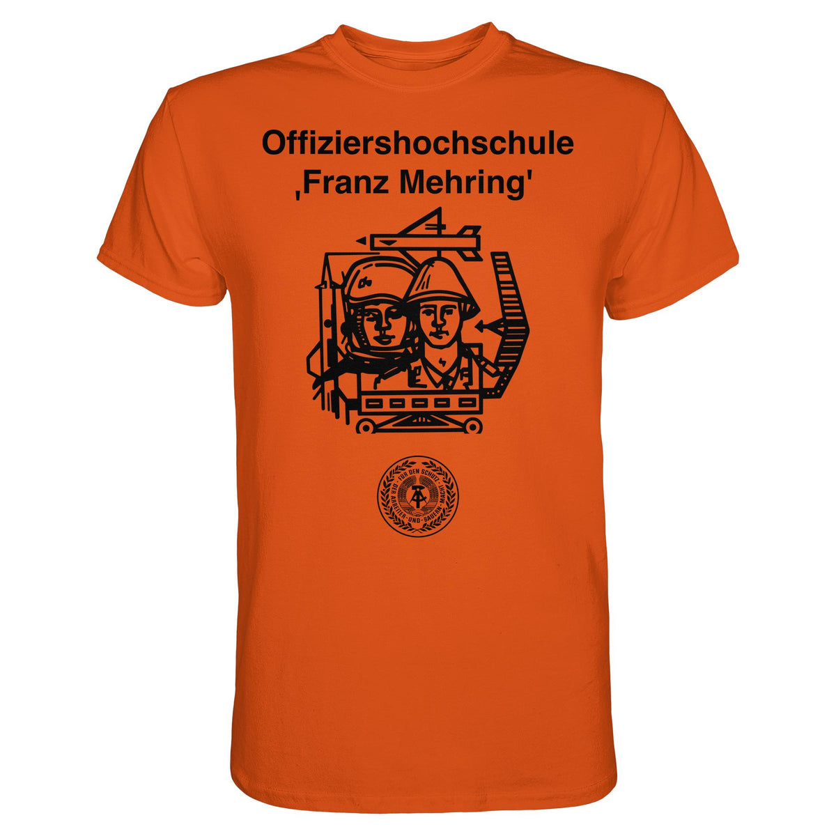 DDR Ostalgie Shirt Unisex • NVA - OFFIZIERSHOCHSCHULE FRANZ MEHRING