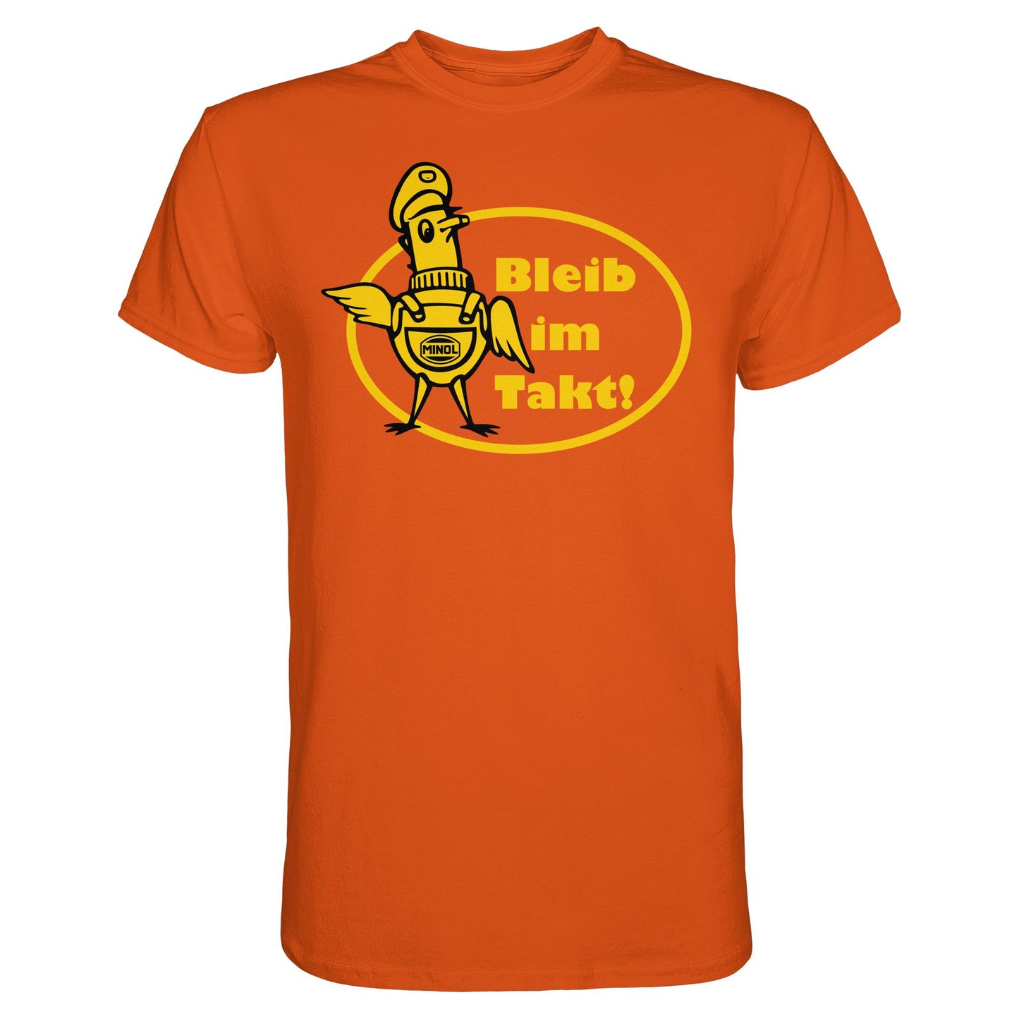 DDR Ostalgie Shirt Unisex • MINOL - BLEIB IM TAKT