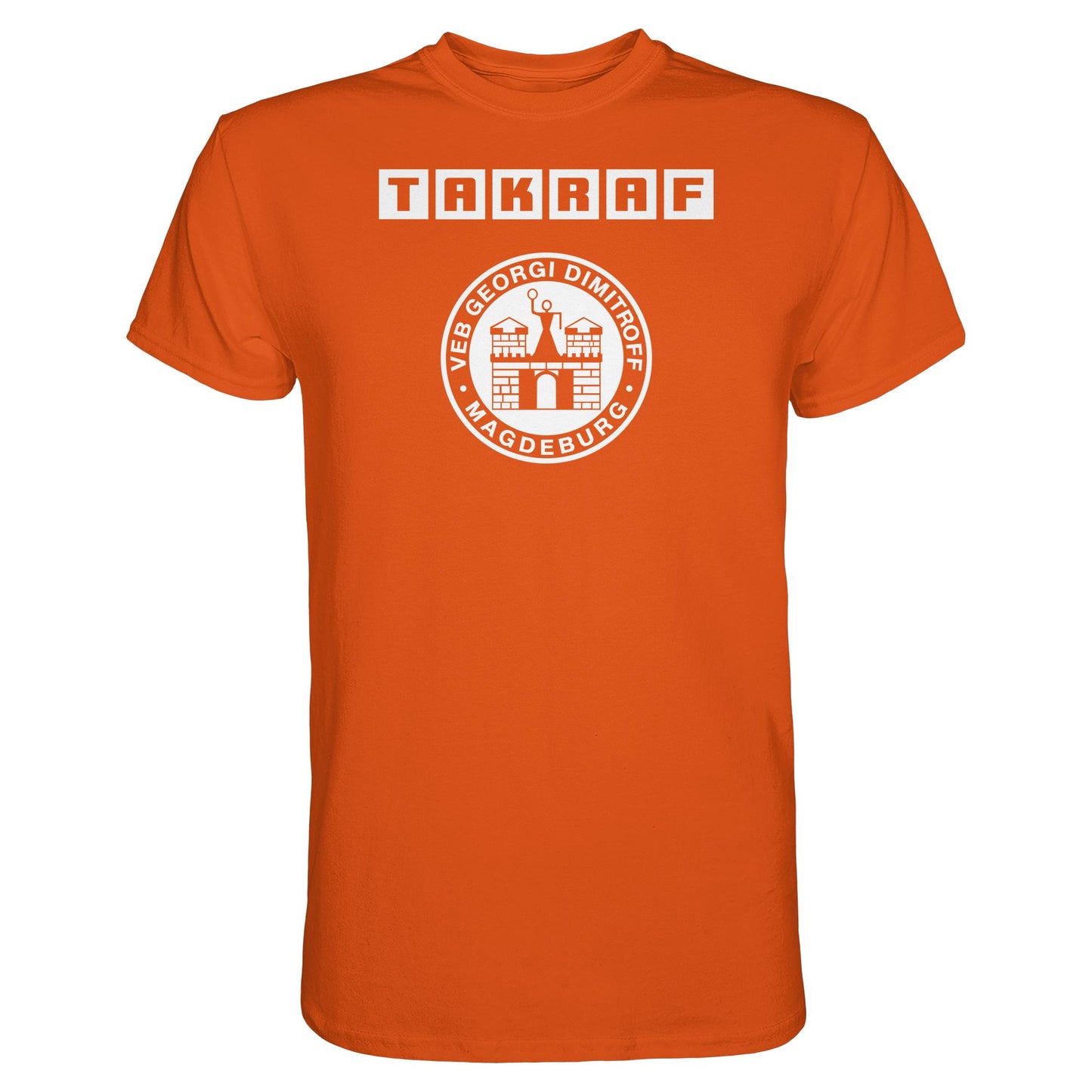 DDR Ostalgie Shirt Unisex • TAKRAF - VEB GEORGI DIMITROFF MAGDEBURG