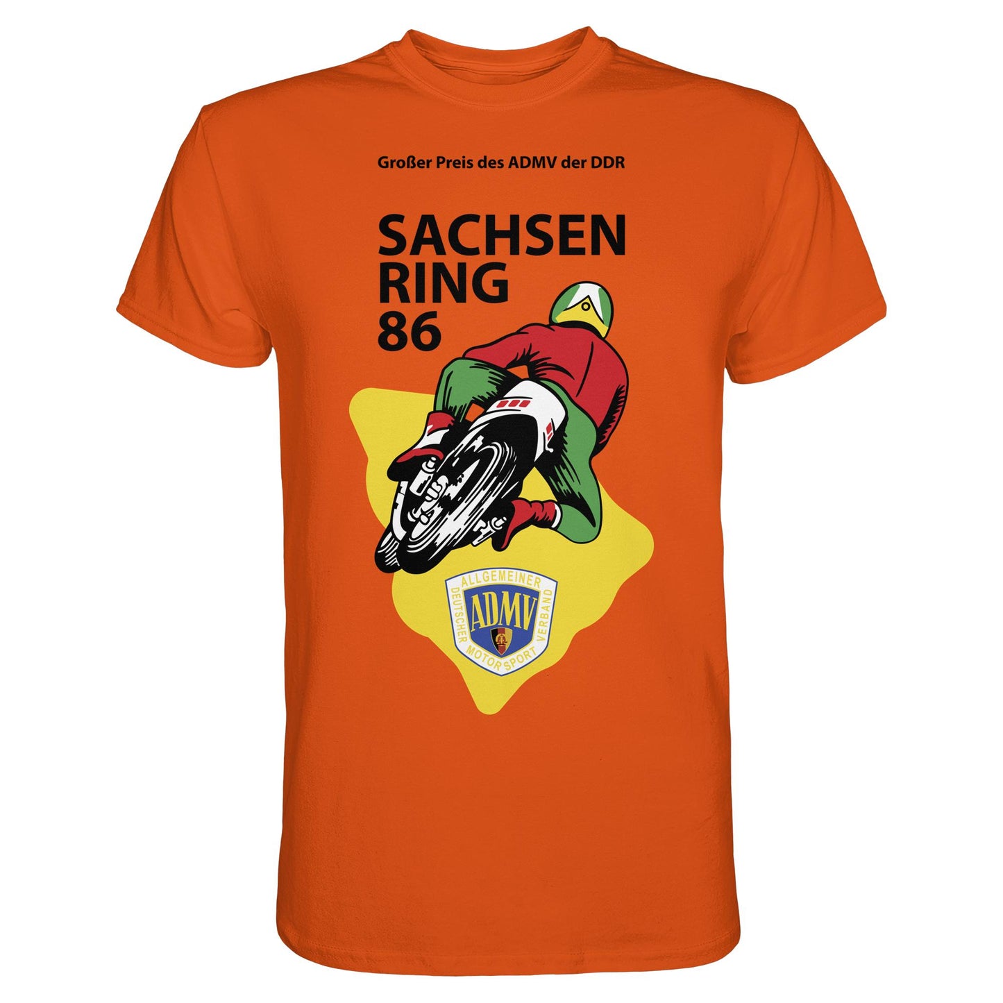 DDR Ostalgie Shirt Unisex • GROSSER PREIS DER DDR - SACHSENRING 1986