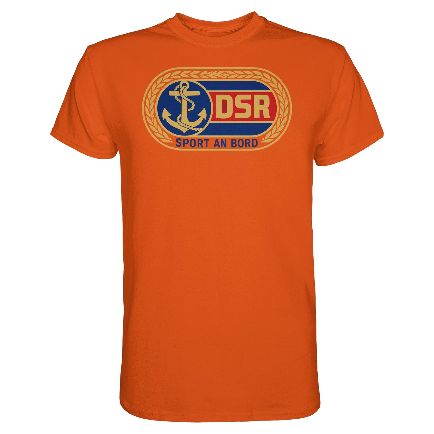 DDR Ostalgie Shirt Unisex • DSR - SPORT AN BORD (ORIGINAL ANSTECKER)