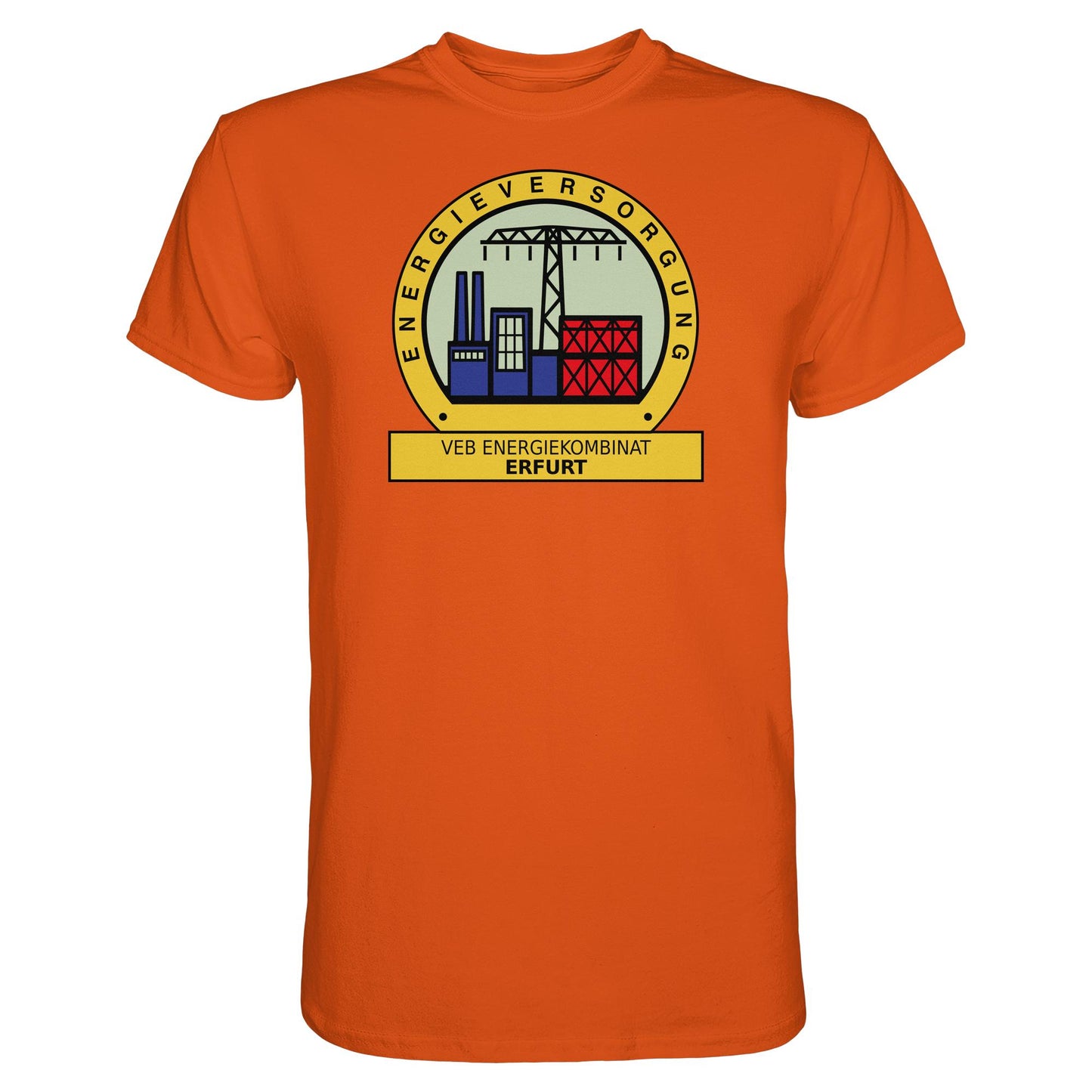 DDR Ostalgie Shirt Unisex • VEB ENERGIEKOMBINAT ERFURT