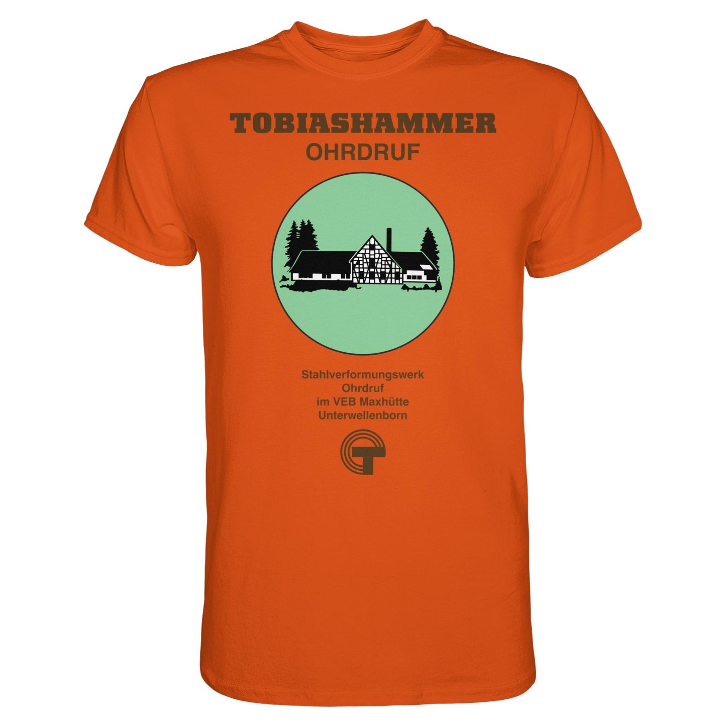 DDR Ostalgie Shirt Unisex • TOBIASHAMMER OHRDRUF - VEB MAXHÜTTE