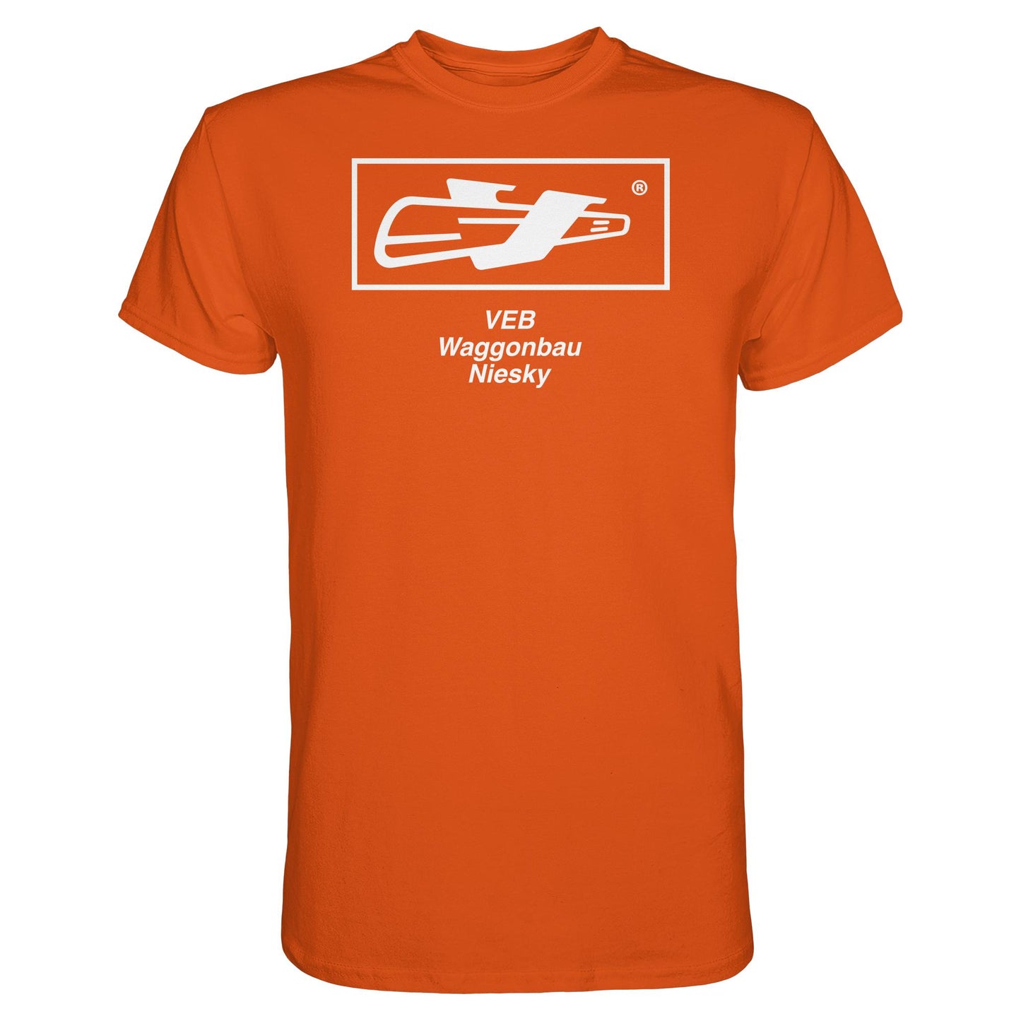 DDR Ostalgie Shirt Unisex • VEB WAGGONBAU NIESKY