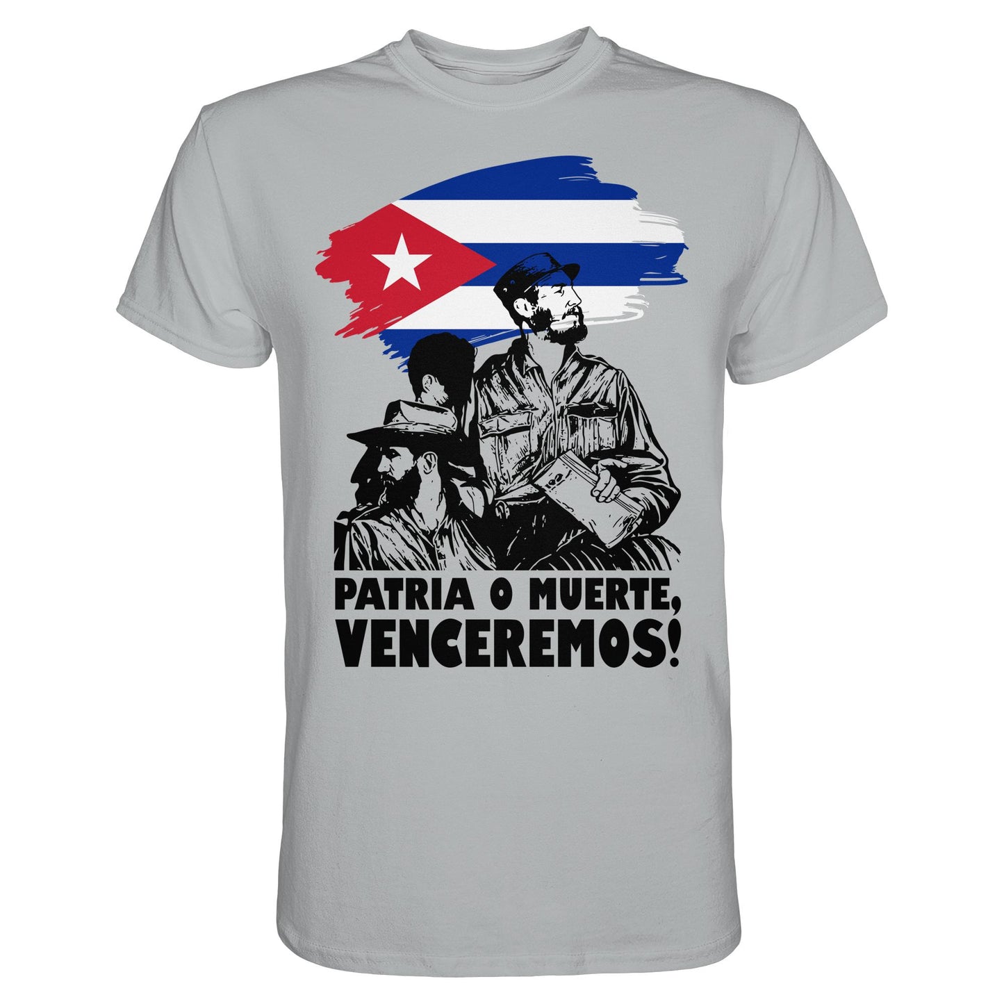 DDR Ostalgie Shirt Unisex • KUBA - PATRIA O MUERTE, VENCEREMOS! (ORIGINAL PLAKAT)