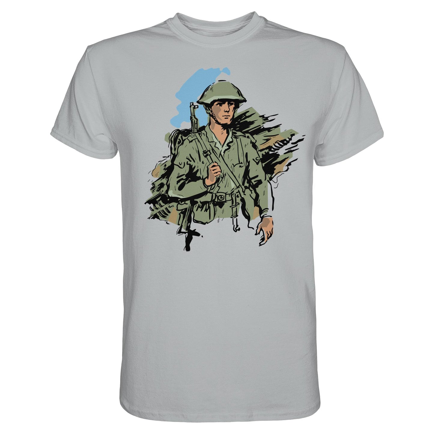 DDR Ostalgie Shirt Unisex • NVA-SOLDAT (ORIGINAL-ILLUSTRATION)