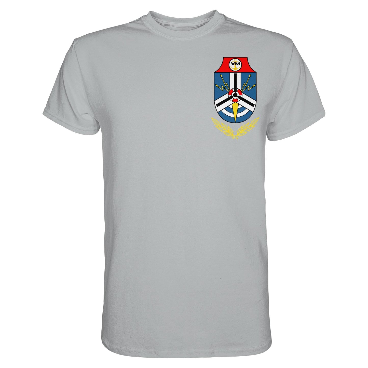 DDR Ostalgie Shirt Unisex • NVA EMBLEM - MARINEGESCHWADER 18 - KURT BARTHEL