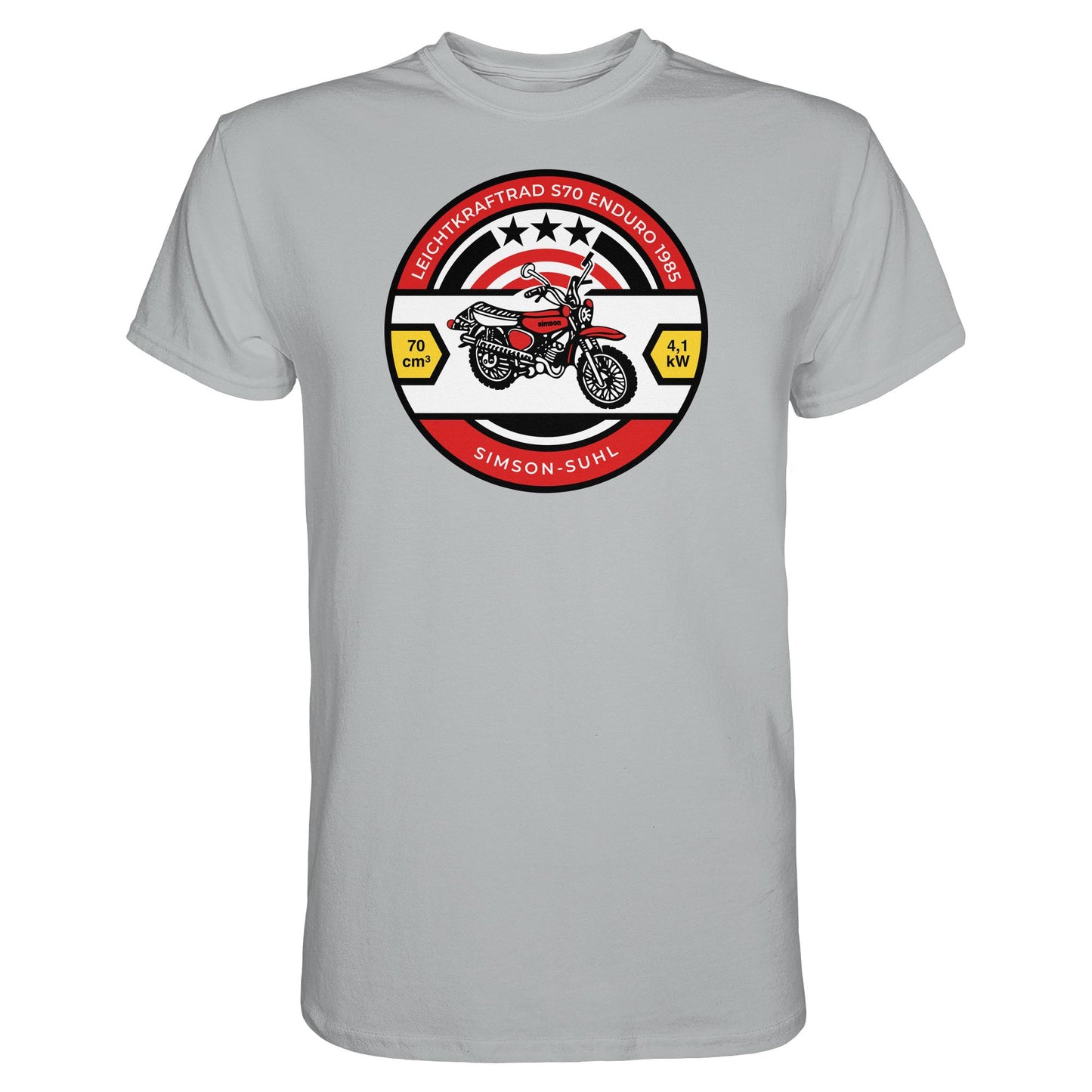 DDR Ostalgie Shirt Unisex • SIMSON S70 - ORIGINAL BIERDECKEL