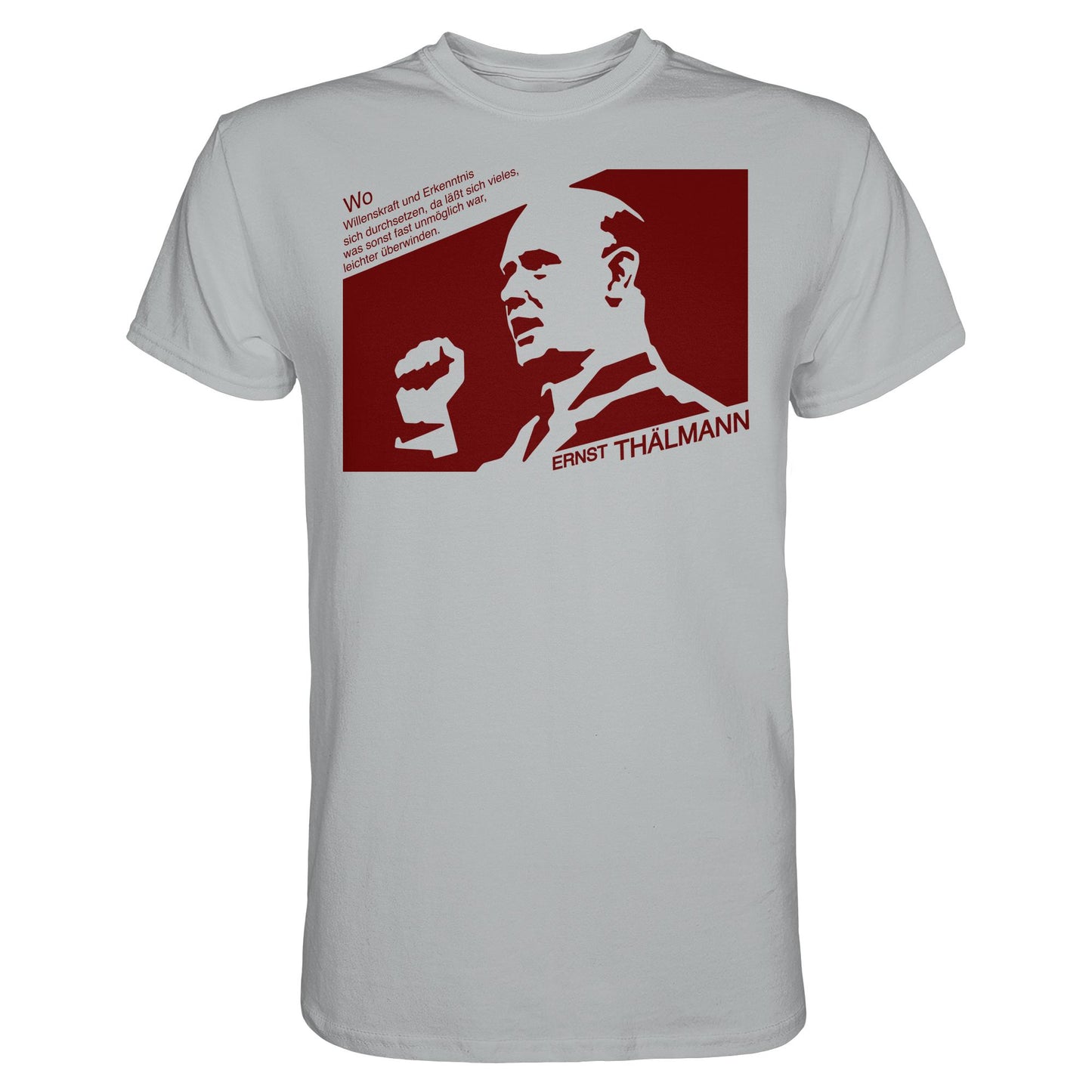 DDR Ostalgie Shirt Unisex • ERNST THÄLMANN - ORIGINAL DDR-PLAKAT