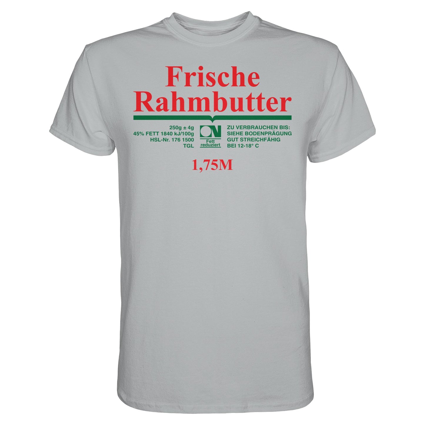 DDR Ostalgie Shirt Unisex • FRISCHE RAHMBUTTER - KONSUM