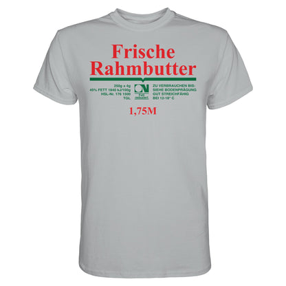 DDR Ostalgie Shirt Unisex • FRISCHE RAHMBUTTER - KONSUM