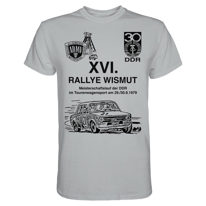 PREMIUM SHIRT UNISEX • 16. RALLYE WISMUT, MEISTERSCHAFTSLAUF DER DDR - 1979