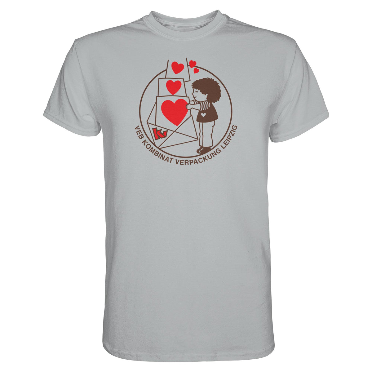 DDR Ostalgie Shirt Unisex • VEB KOMBINAT VERPACKUNG LEIPZIG