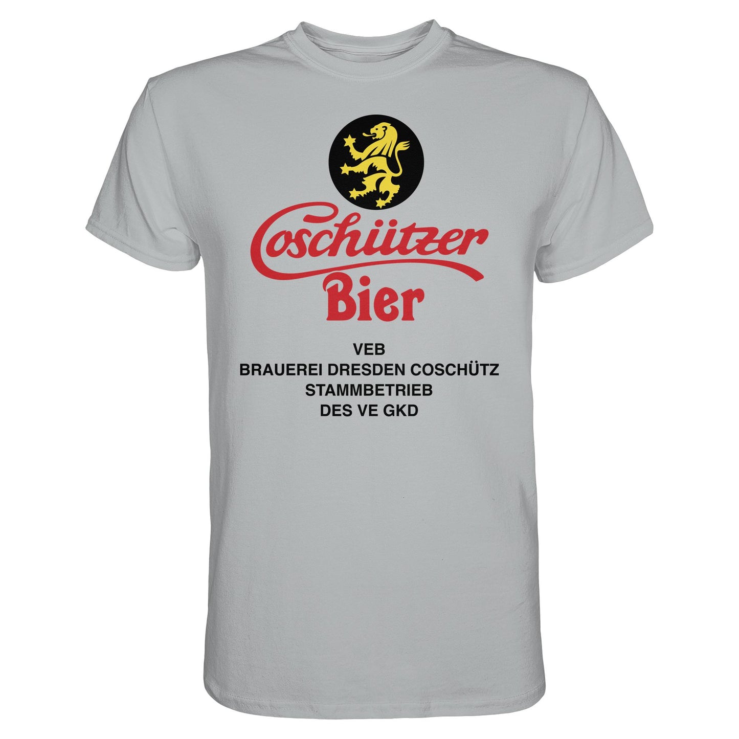 DDR Ostalgie Shirt Unisex • COSCHÜTZER BIER - VEB BRAUER DRESDEN