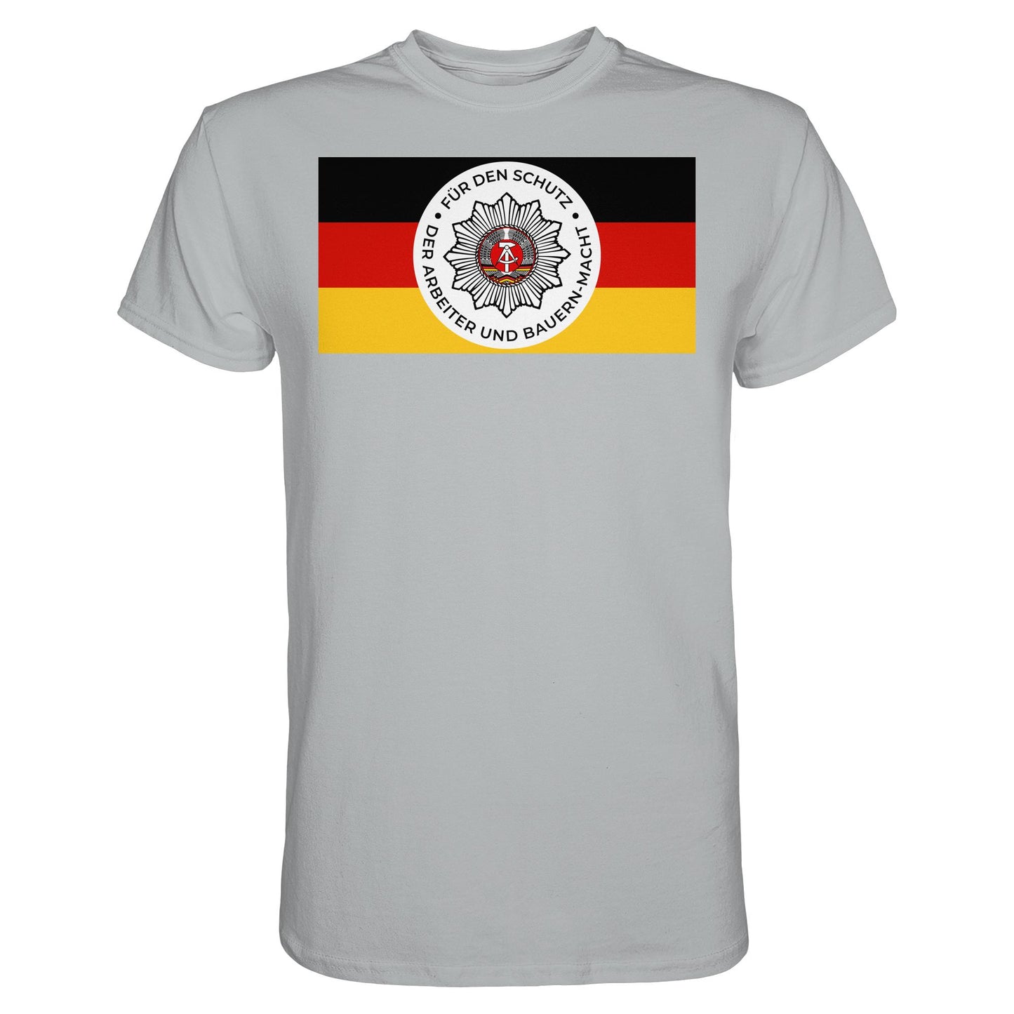 DDR Ostalgie Shirt Unisex • NVA - FÜR DEN SCHUTZ DER ARBEITER- UND BAUERNMACHT (ORIGINAL BANDEROLE)