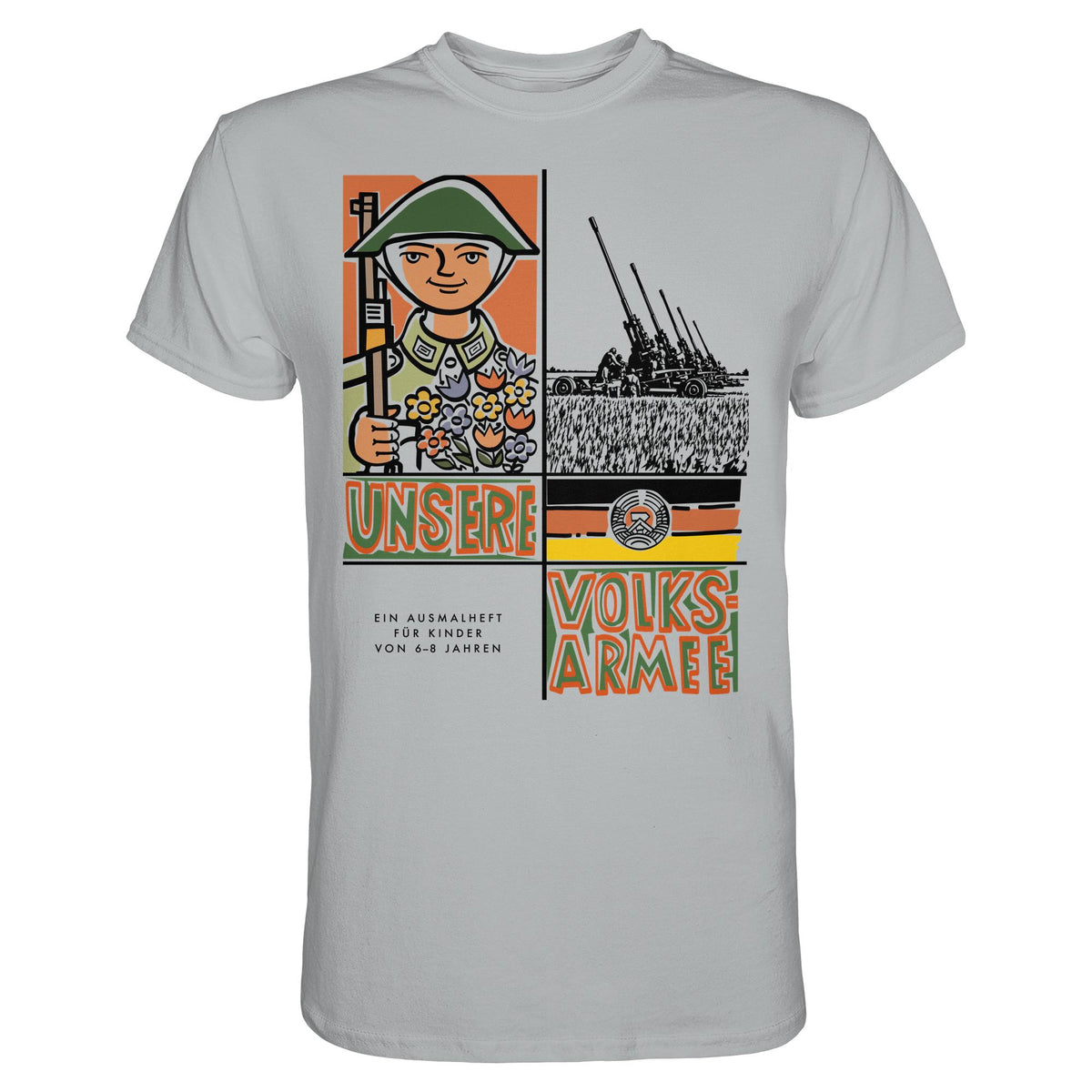NVA - UNSERE VOLKSARMEE (AUSMALHEFT) | DDR Ostalgie Shirt Unisex