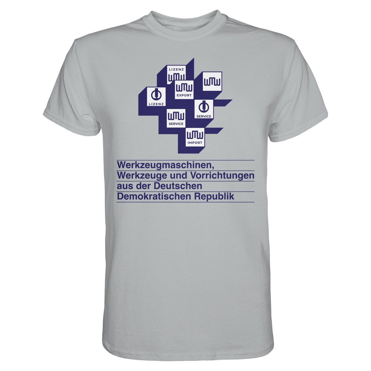 DDR Ostalgie Shirt Unisex • WMW WERKZEUGMASCHINEN DER DDR