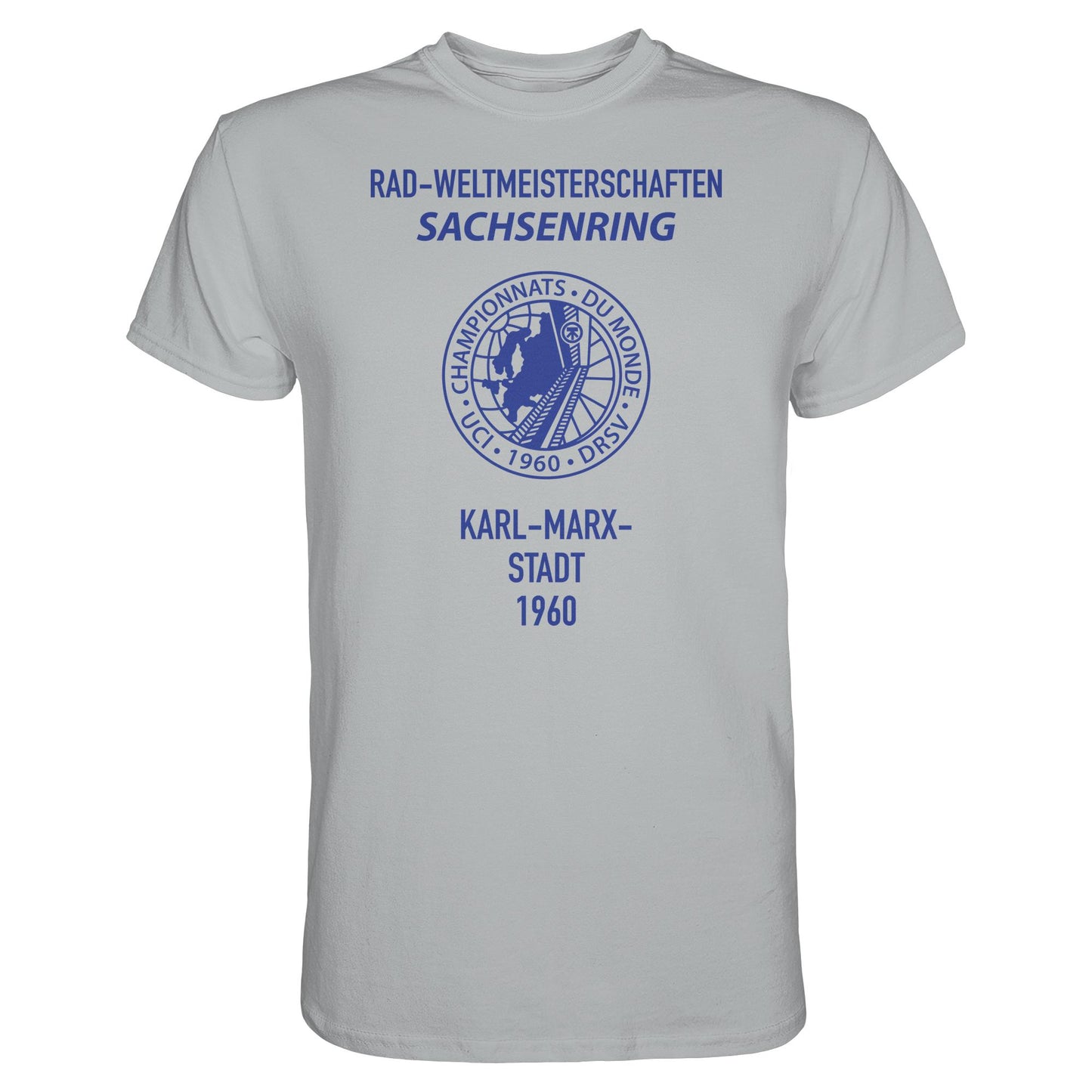 DDR Ostalgie Shirt Unisex • RADWELTMEISTERSCHAFTEN SACHSENRING, KARL-MARX-STADT 1960