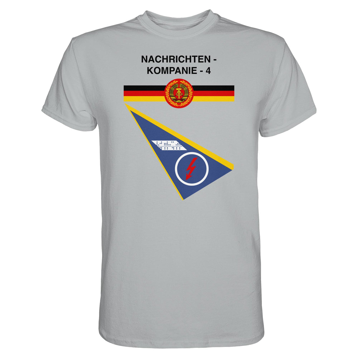 DDR Ostalgie Shirt Unisex • NVA - NACHRICHTENKOMPANIE 4