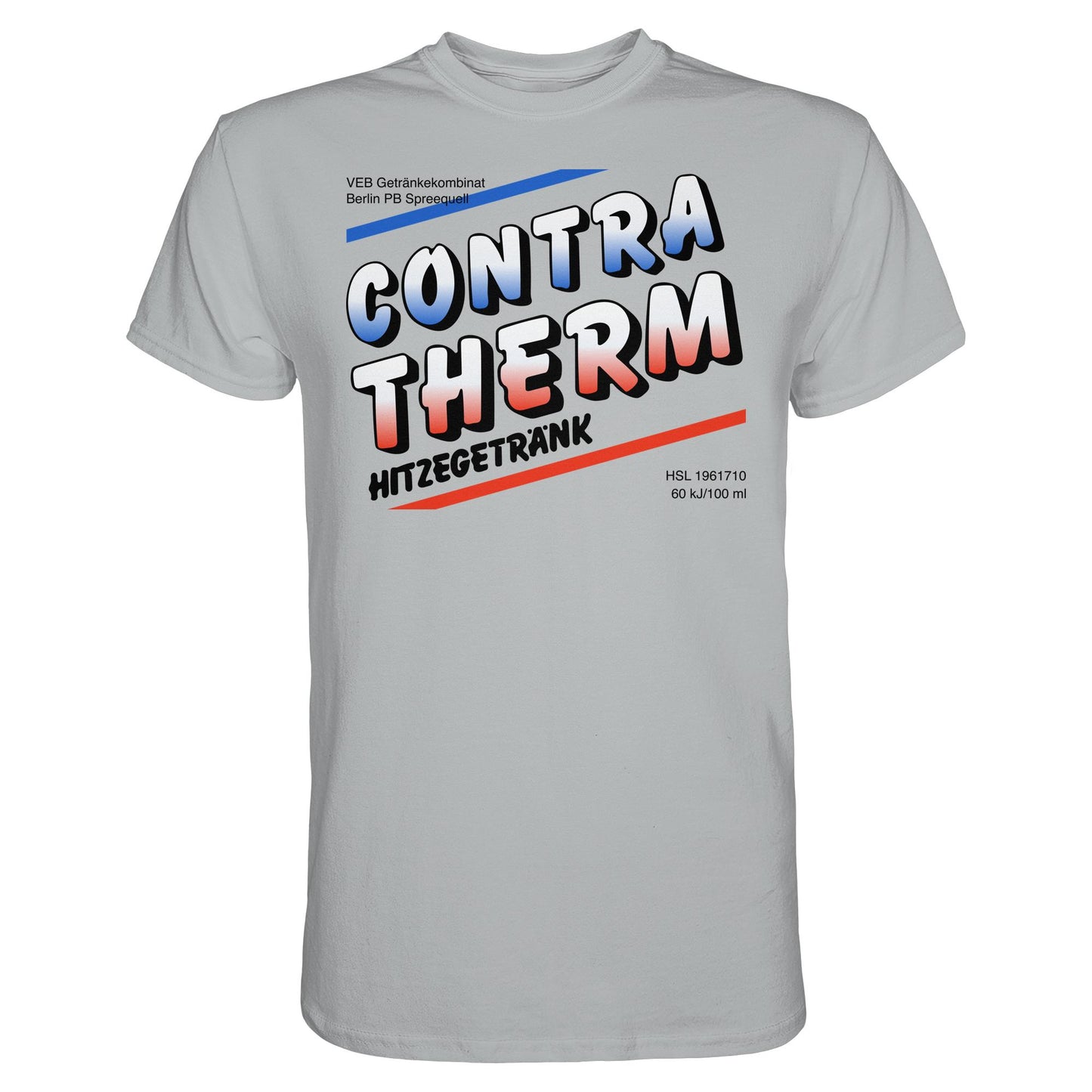 DDR Ostalgie Shirt Unisex • CONTRA THERM - VEB GETRÄNKEKOMBINAT BERLIN SPREEQUELL