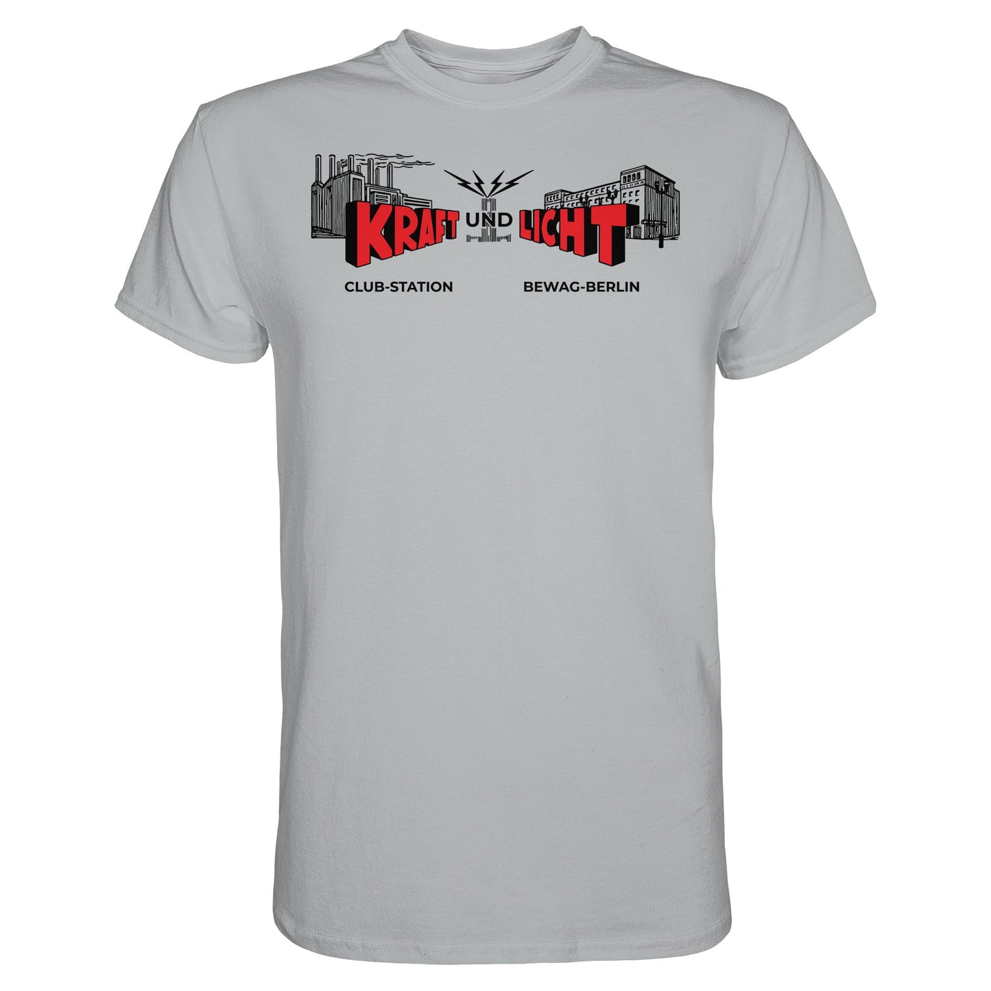 DDR Ostalgie Shirt Unisex • KRAFT UND LICHT - BEWAG BERLIN