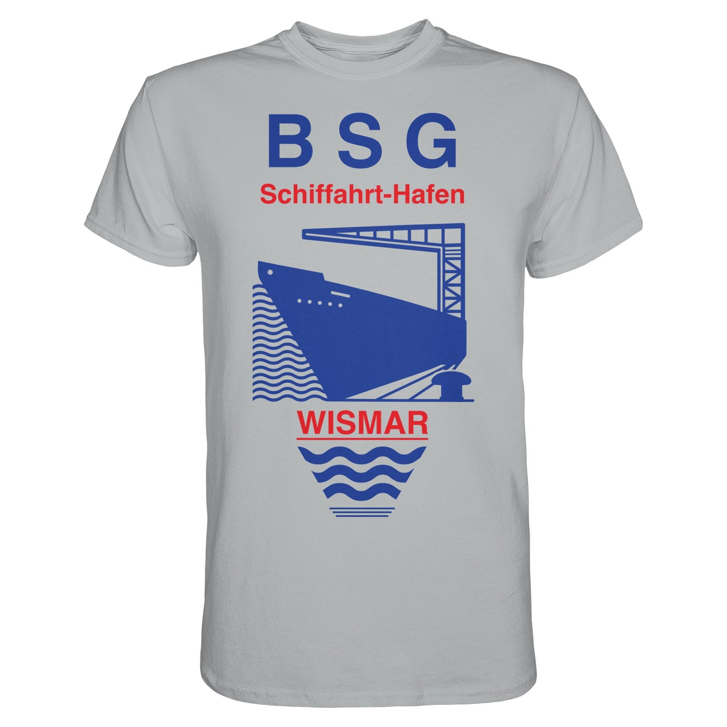 DDR Ostalgie Shirt Unisex • BSG SCHIFFAHRT HAFEN WISMAR