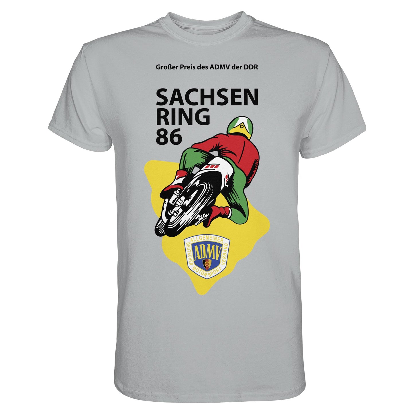 DDR Ostalgie Shirt Unisex • GROSSER PREIS DER DDR - SACHSENRING 1986