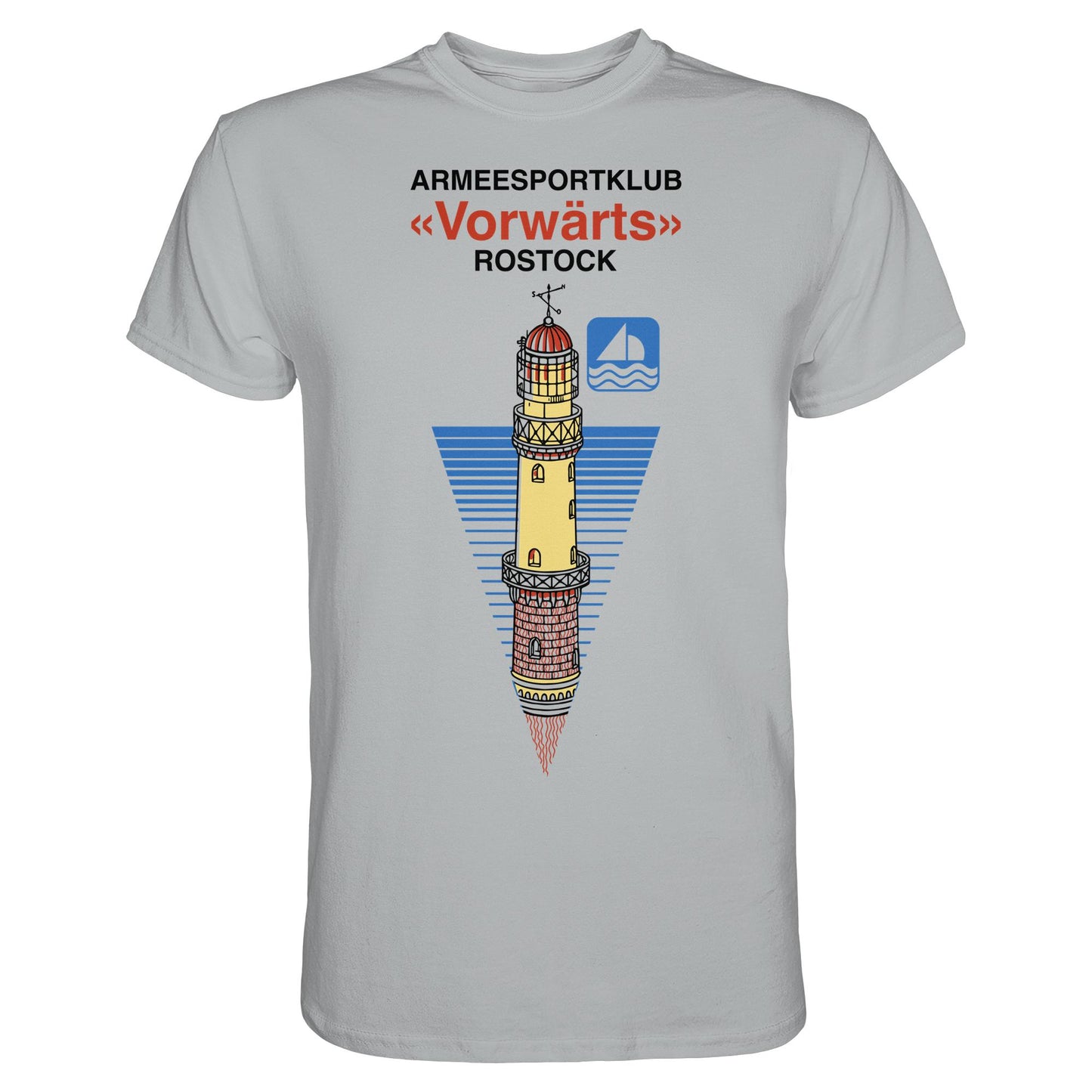 DDR Ostalgie Shirt Unisex • ARMEESPORTKLUB VORWÄRTS ROSTOCK