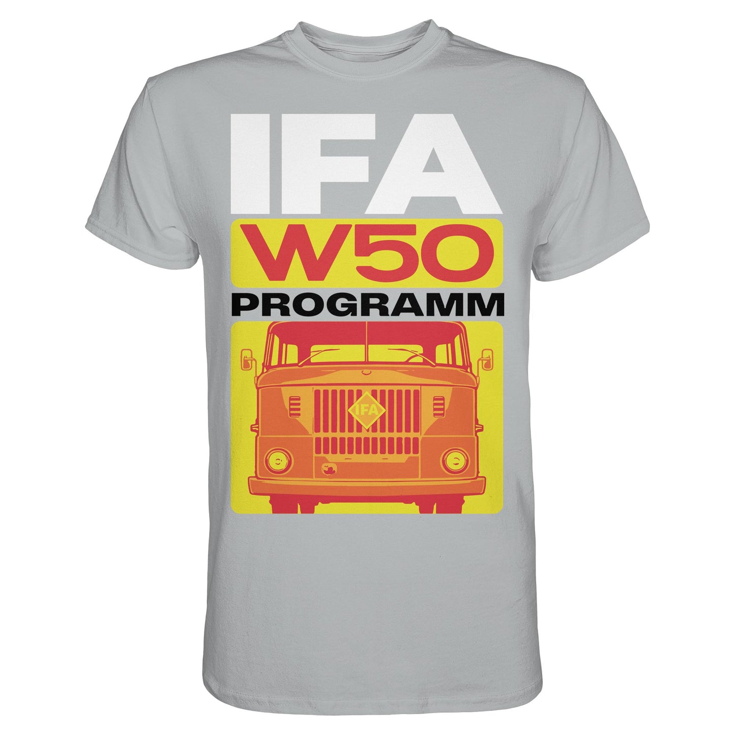 DDR Ostalgie Shirt Unisex • IFA W50 PROGRAMM (ORIGINAL COVER BROSCHÜRE)