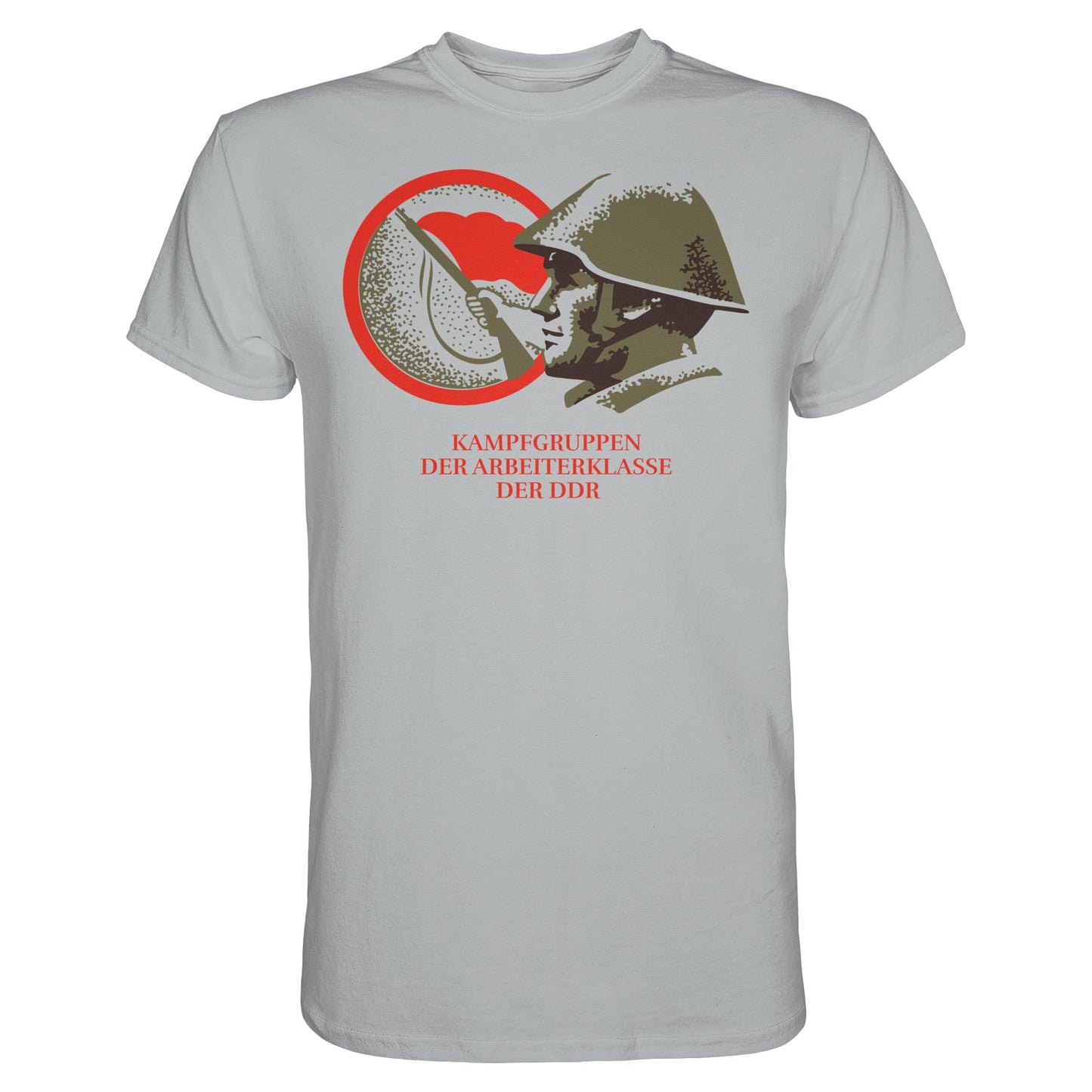 DDR Ostalgie Shirt Unisex • KAMPFGRUPPEN DER ARBEITERKLASSE (ORIGINAL BRIEFMARKE)